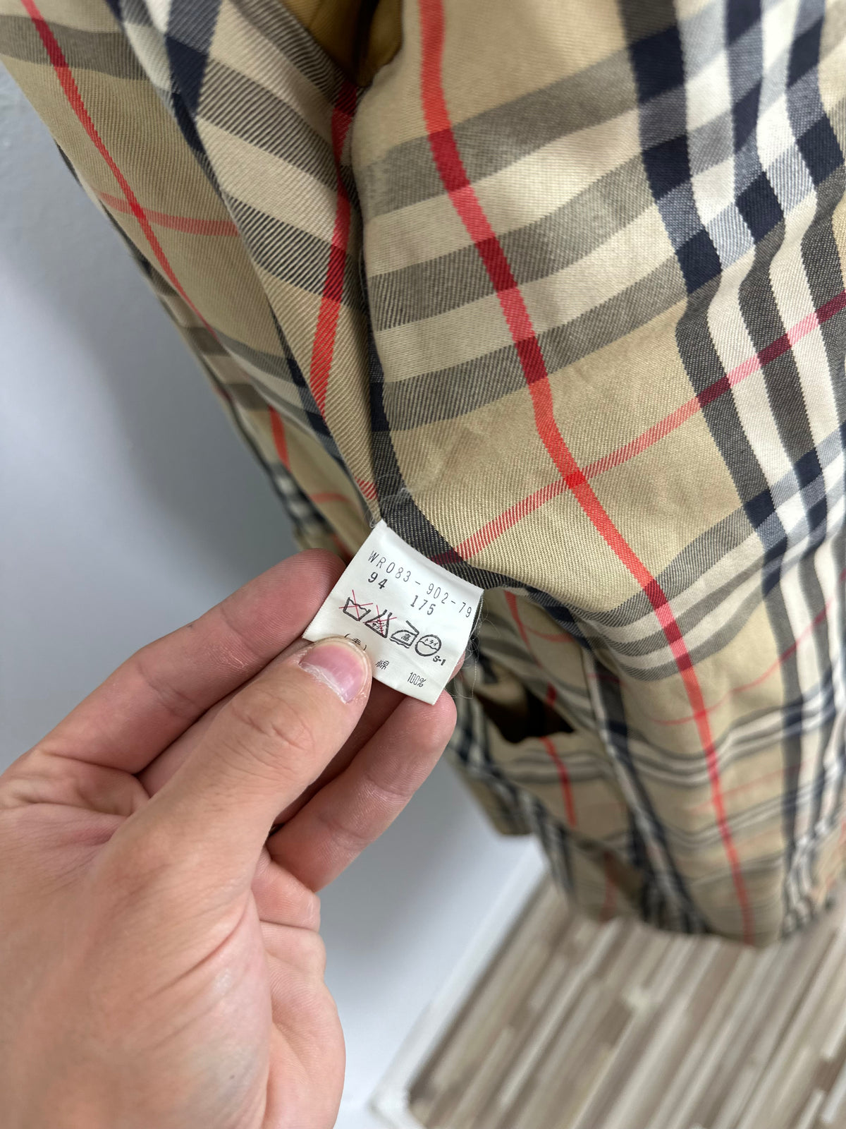 Vintage Burberry Trench Coat Khaki Size 50 L