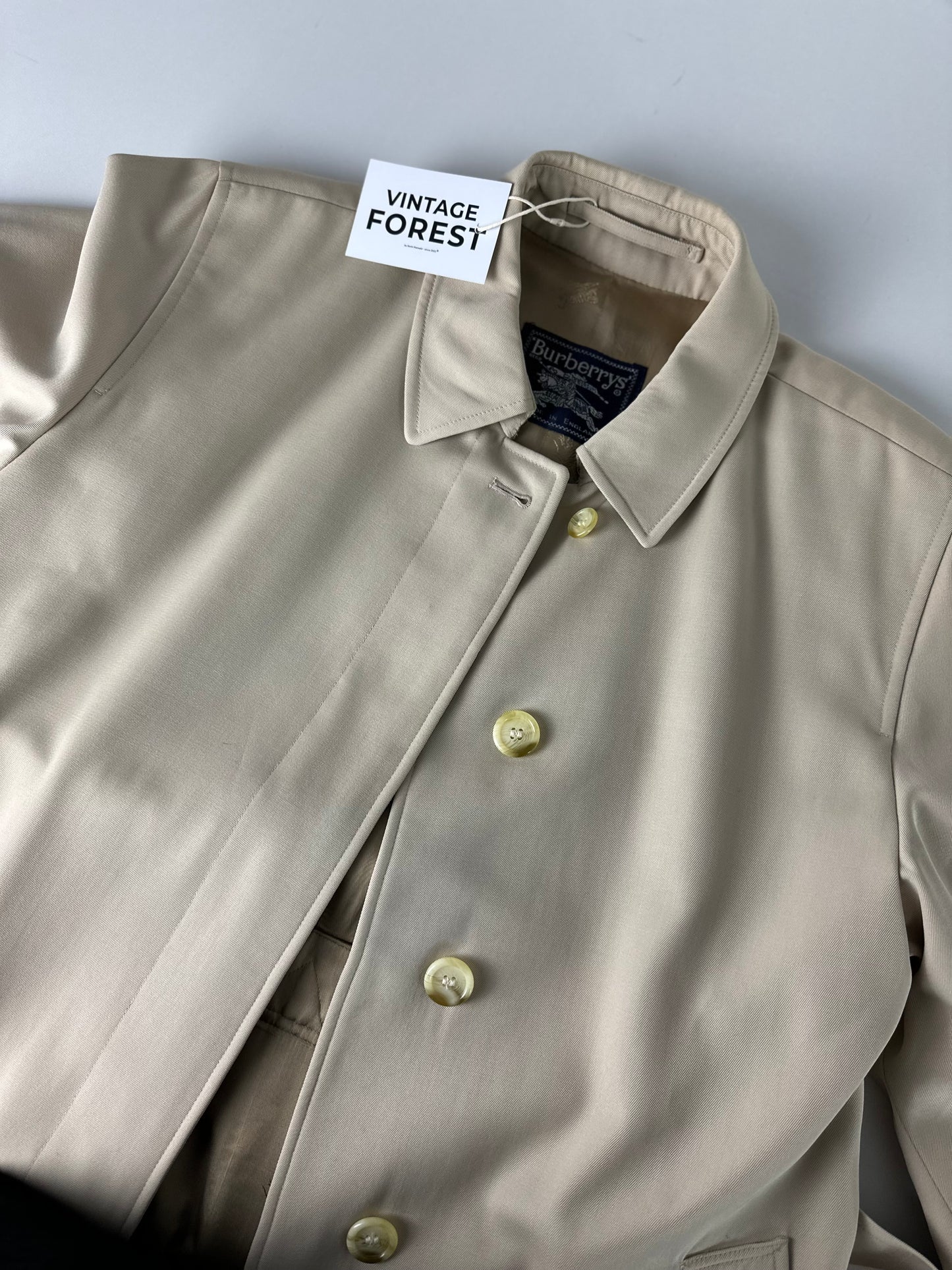 Vintage Burberry Trench Coat Size 14 L Burella