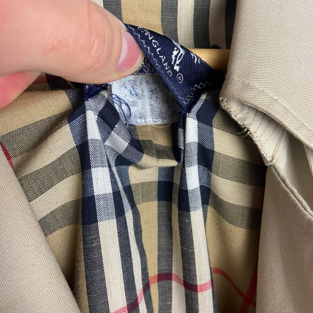 Burberry Trenchcoat Size 10/S