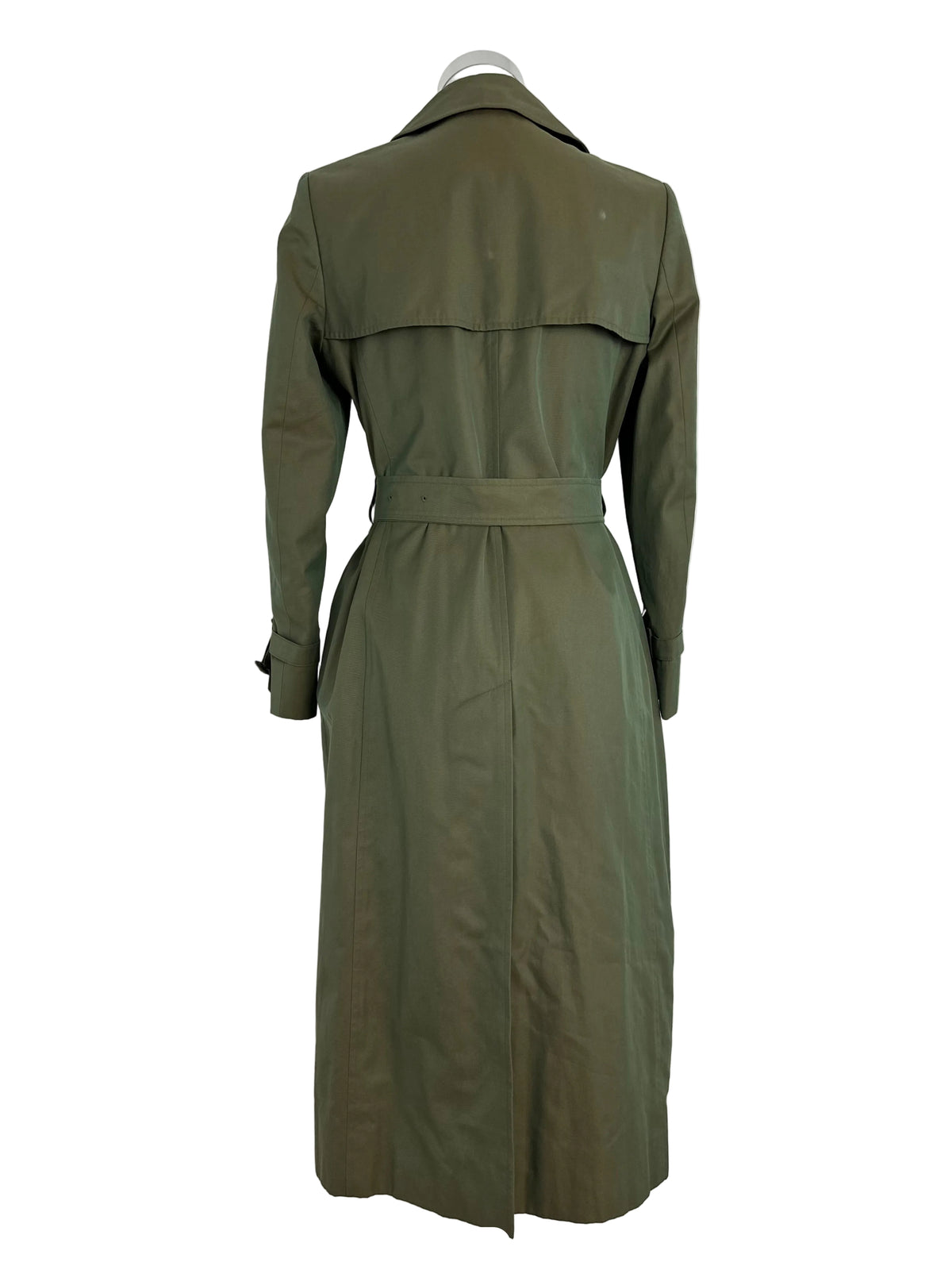 Vintage Burberry Trench Coat Khaki Size 6 XXS