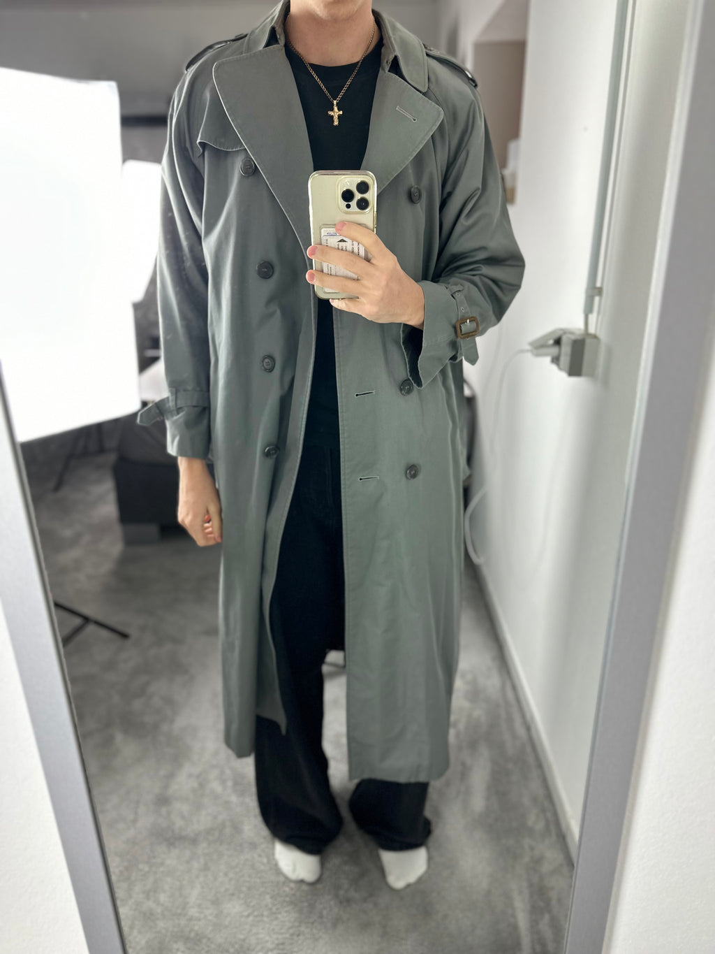 Burberrys Trenchcoat (16/XL) including Inlet
