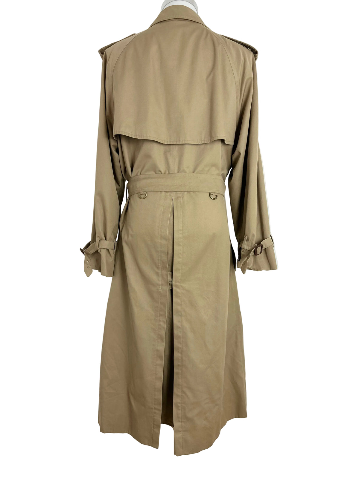 Vintage Burberry Trench Coat Beige Size 58 XXL