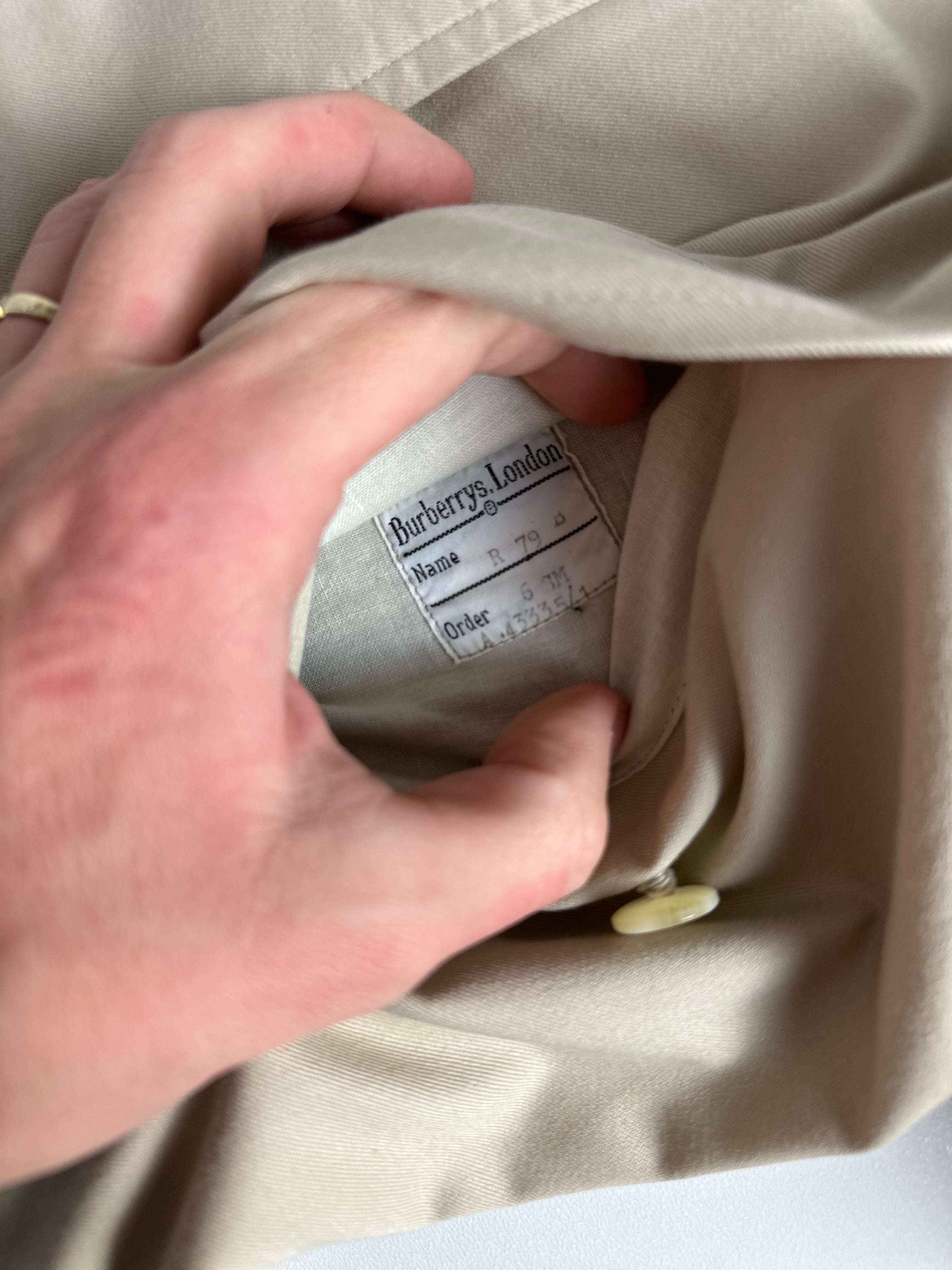 Burberrys Trenchcoat (6/XXS)