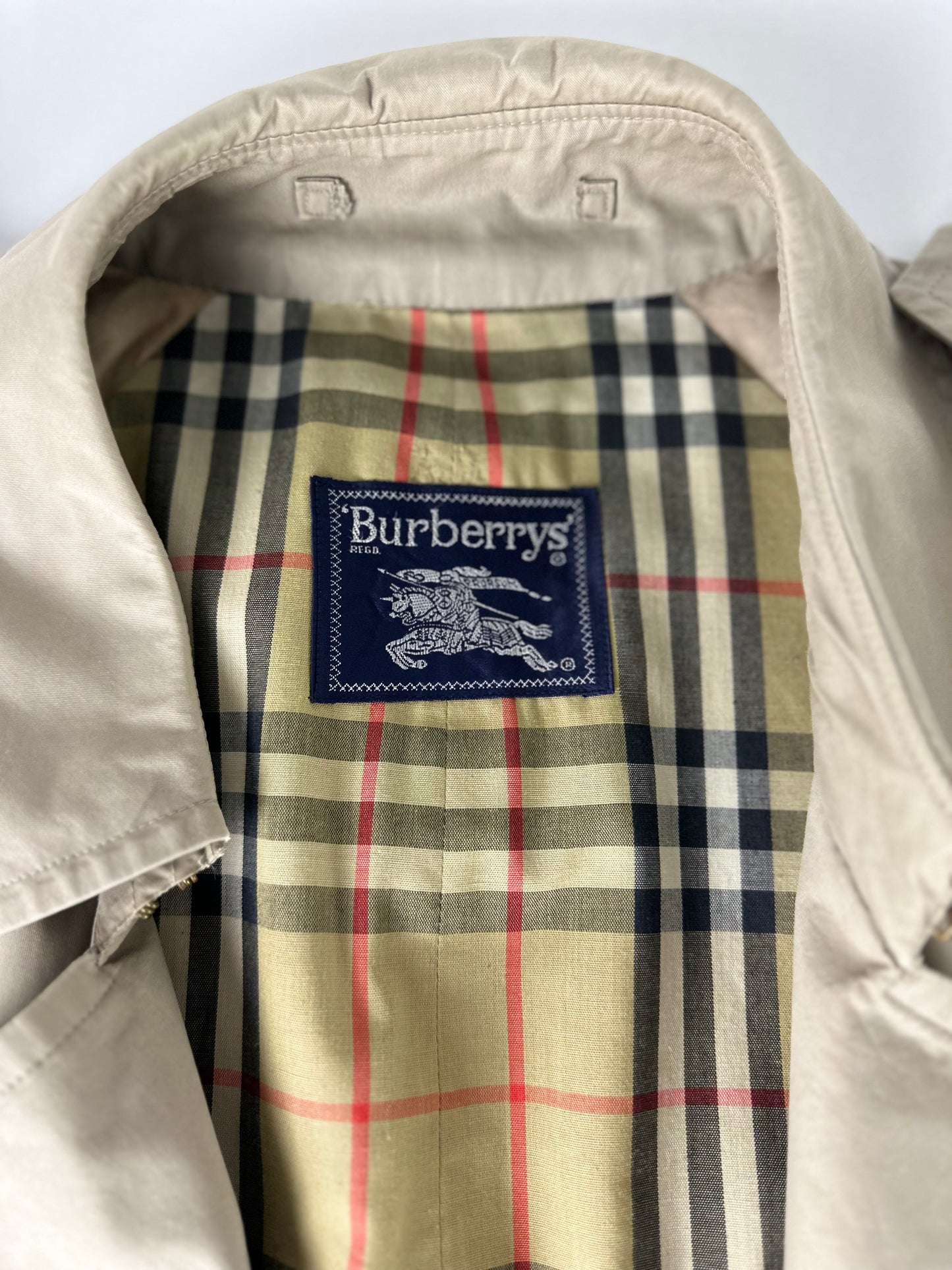 Vintage Burberry Trench Coat Size 52 L