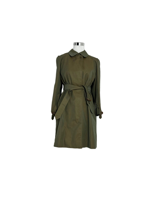 Vintage Burberry Trench Coat Size 8 XS