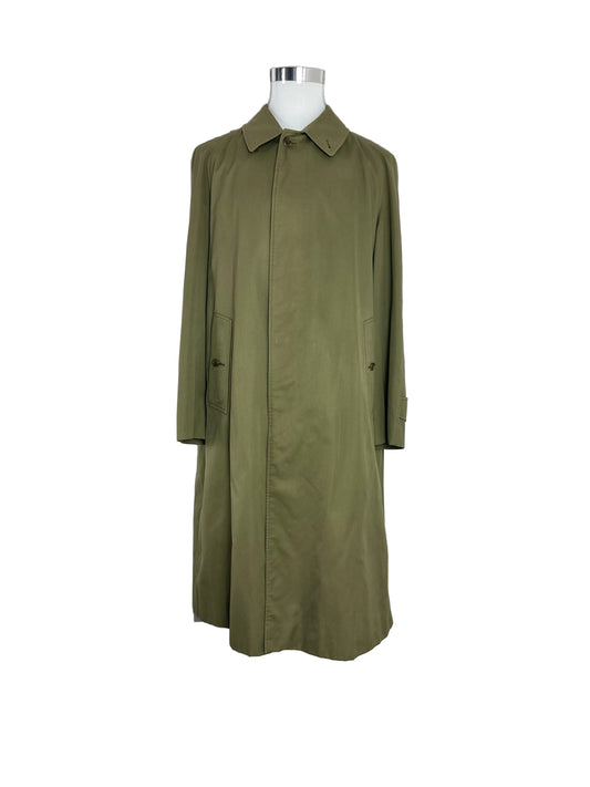 Vintage Burberry Car Coat Size 52 L