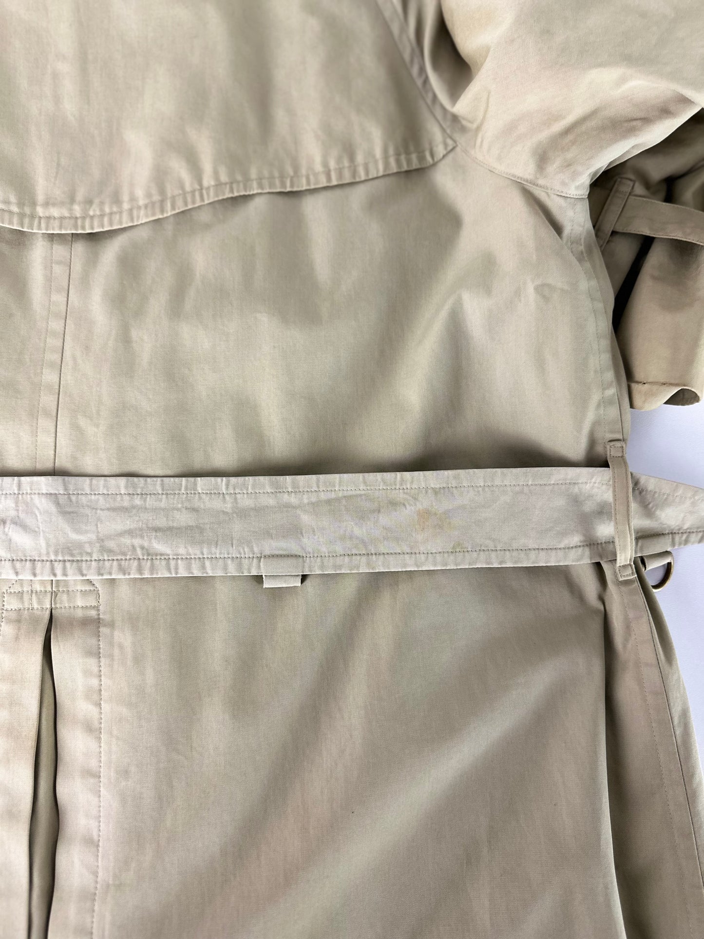 Vintage Burberry Trench Coat Size 54 XL