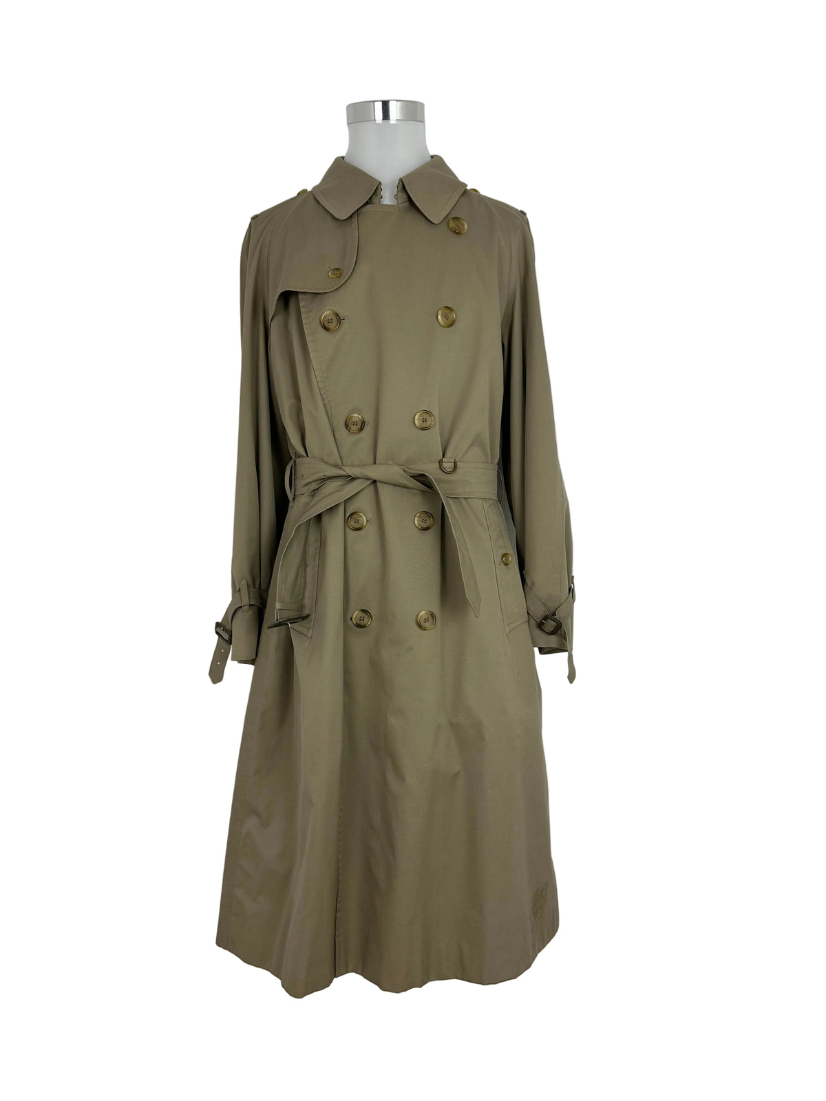 Vintage Burberry Trench Coat Beige Size 56 XL