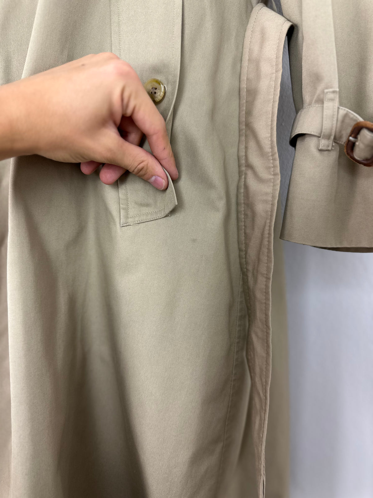 Vintage Burberry Trench Coat Beige Size 52 L