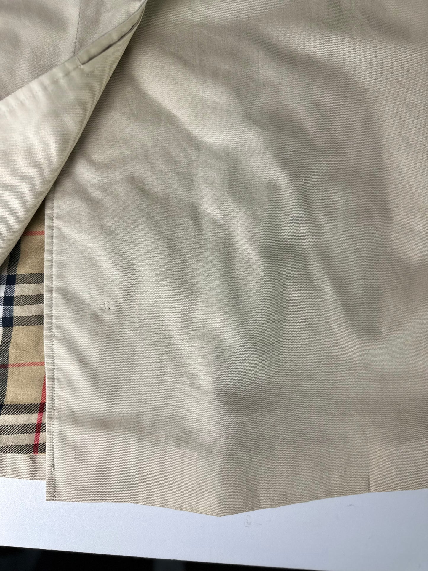 Vintage Burberry Car Coat Size 6 XXS