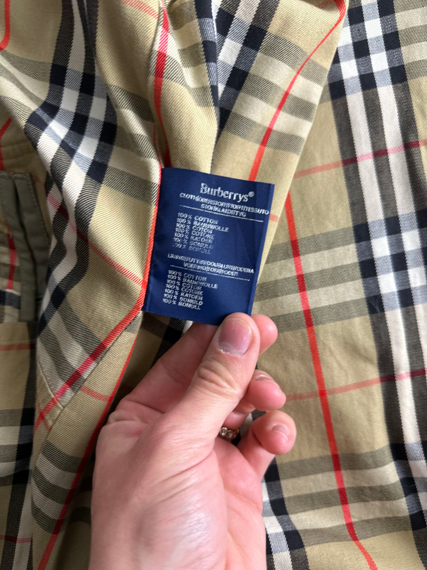 Burberrys Carcoat (12/M)