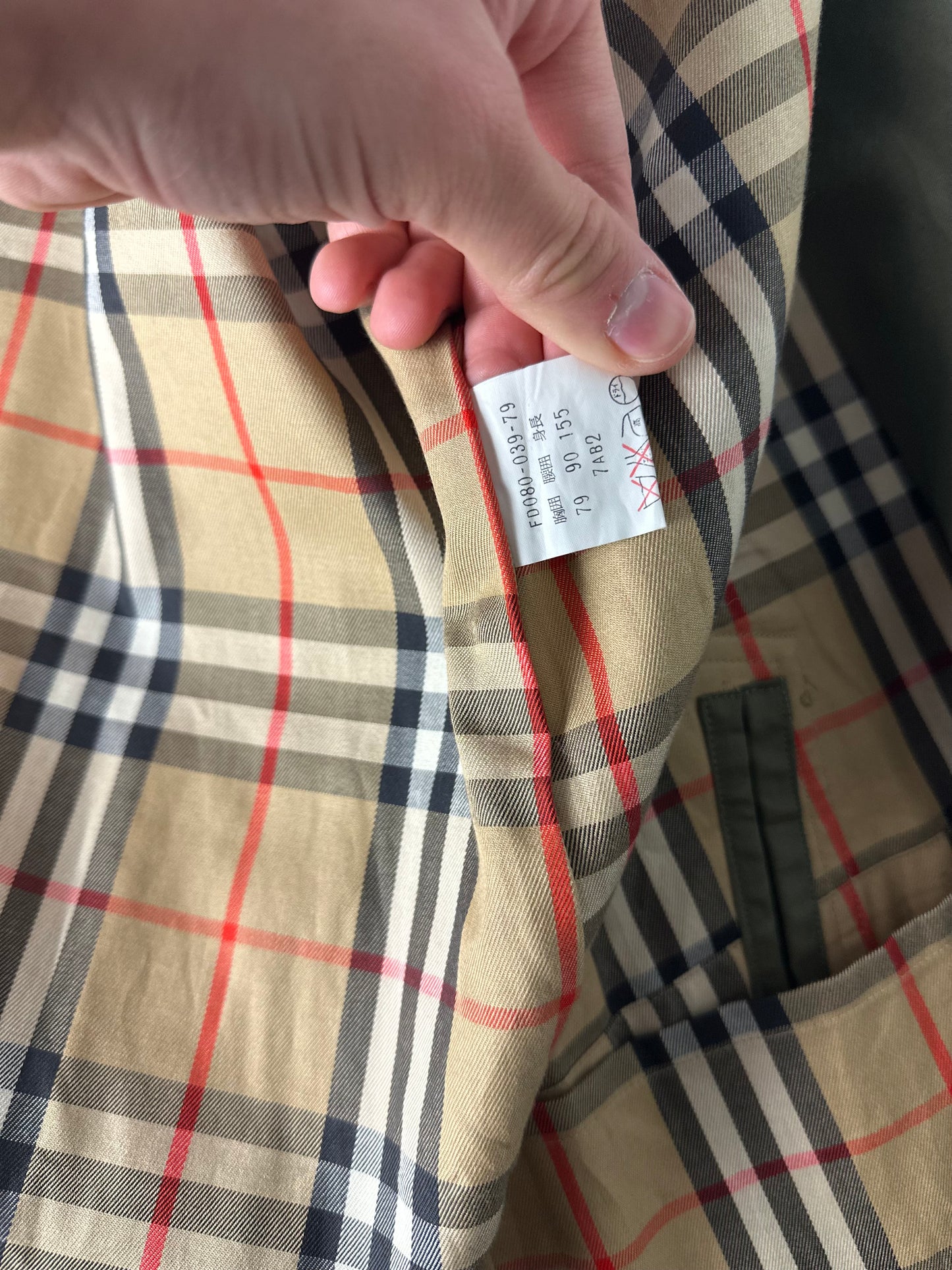 Burberrys Trenchcoat (6/XXS)