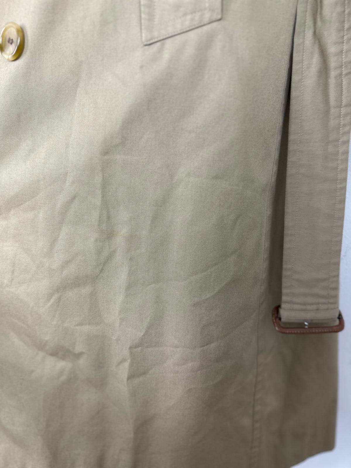 Vintage Burberry Trench Coat Beige Size 50 L