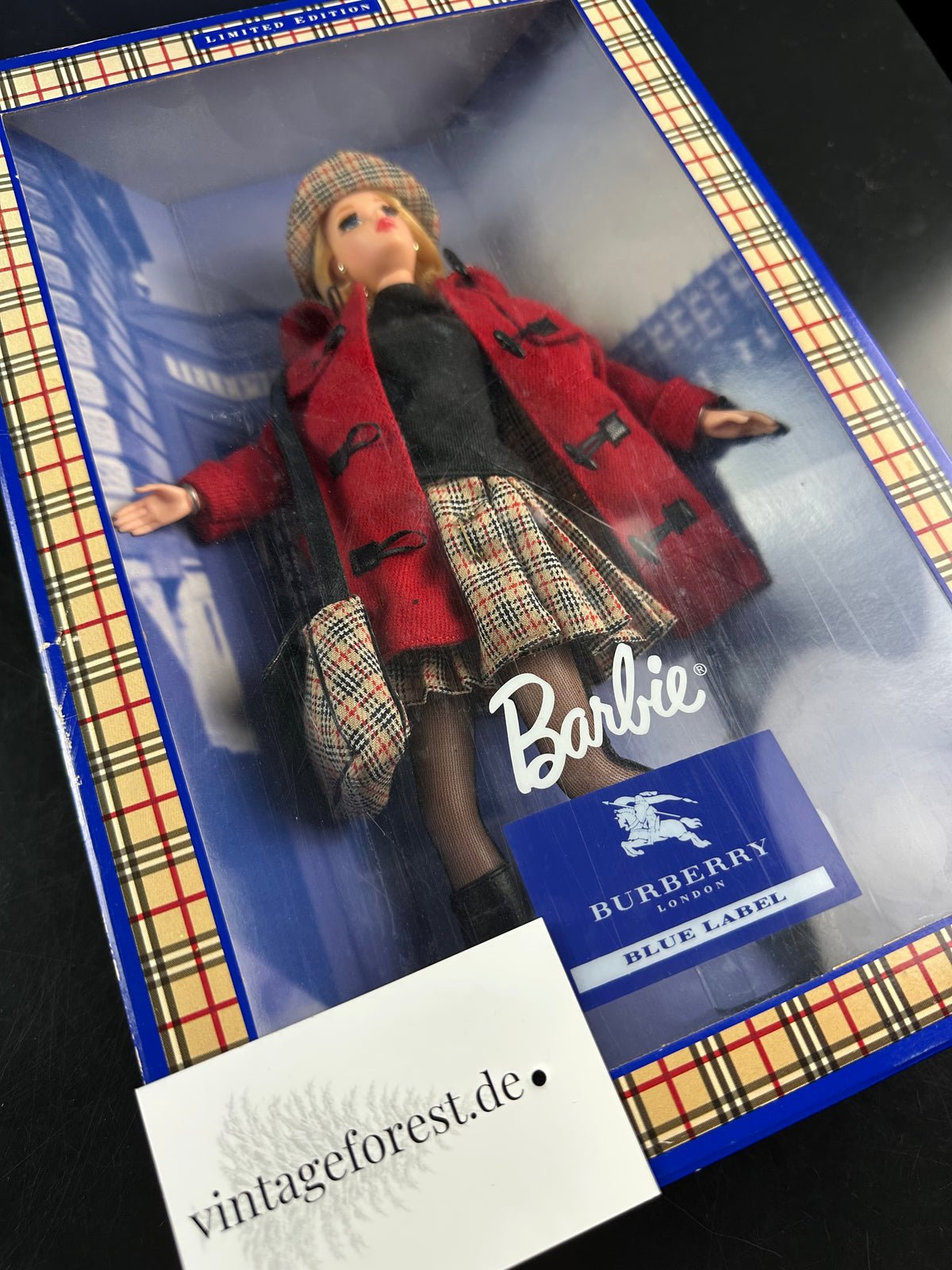 Vintage Burberry Blue Label Barbie Doll
