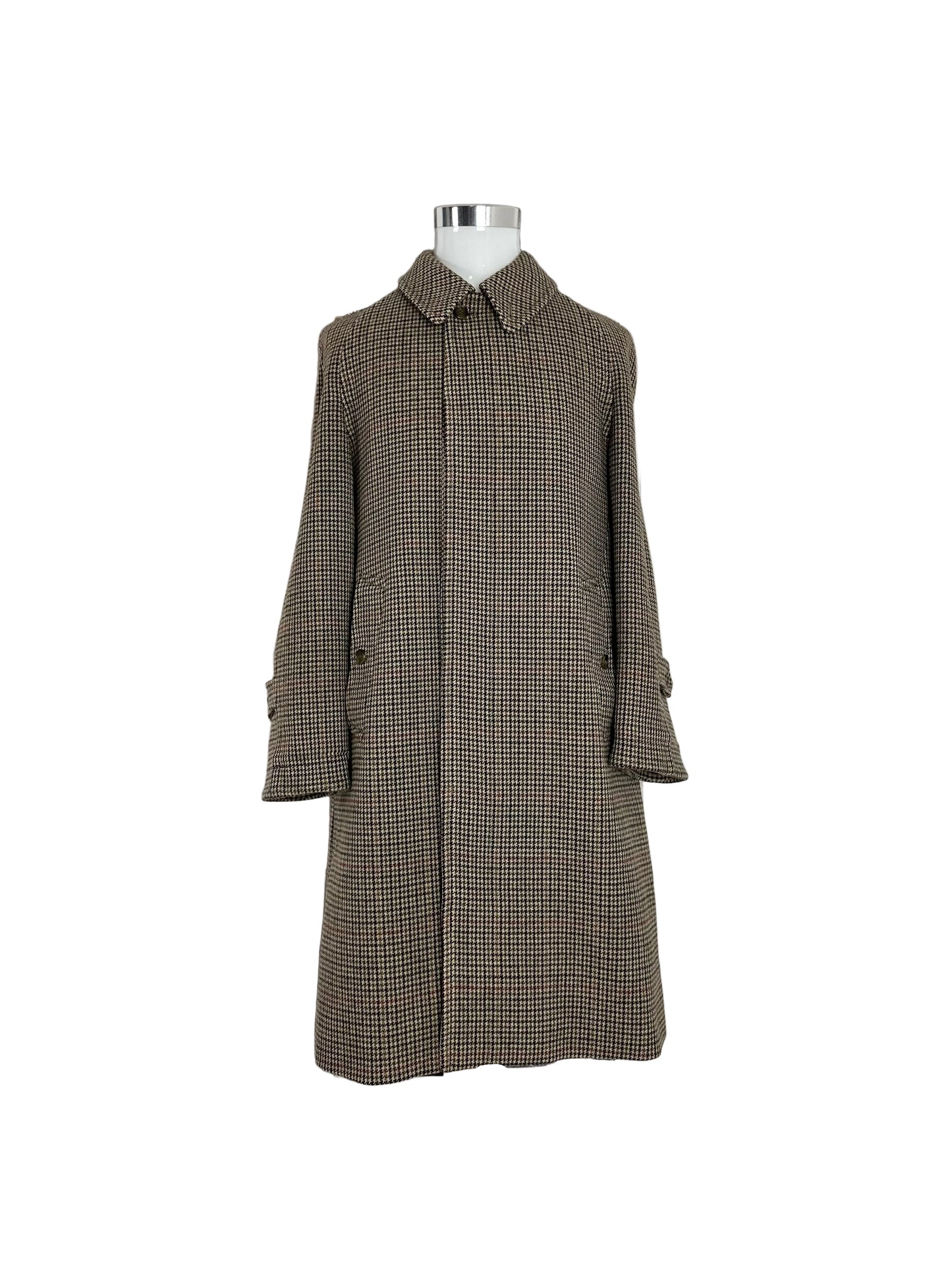 Vintage Burberry Wool Coat Size 46 S