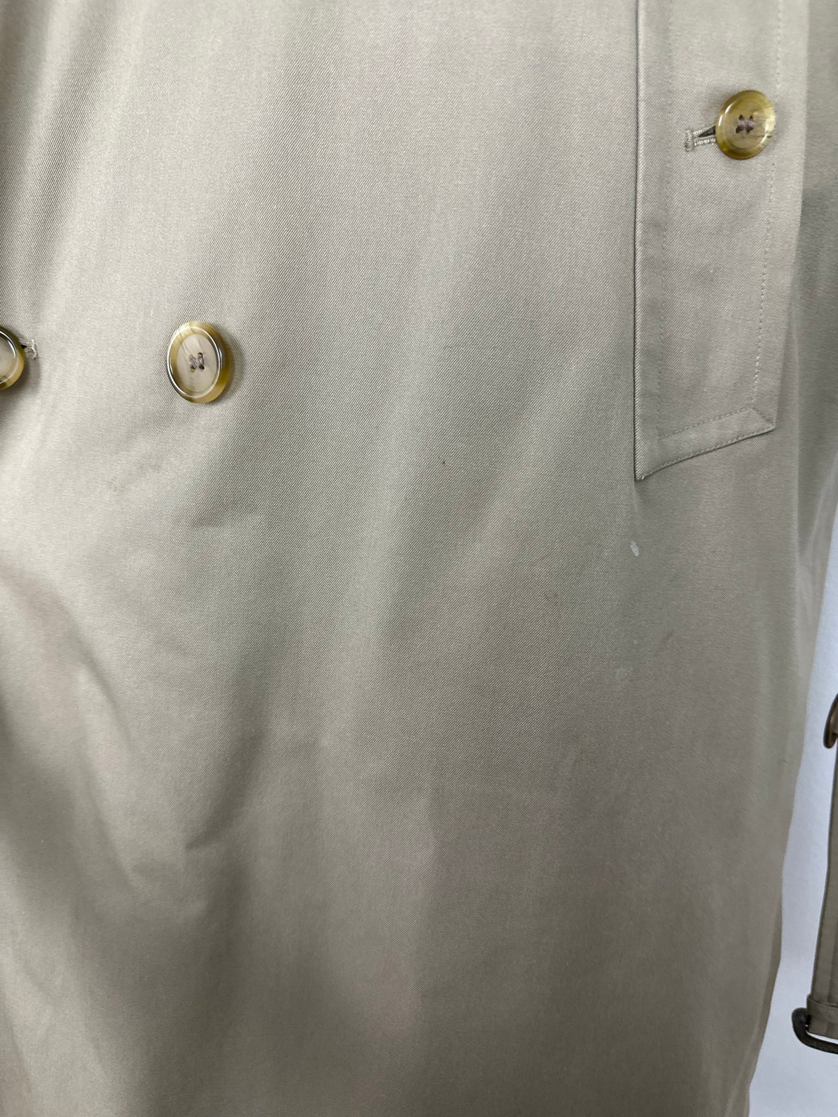 Vintage Burberry Trench Coat Beige Size 56 XL