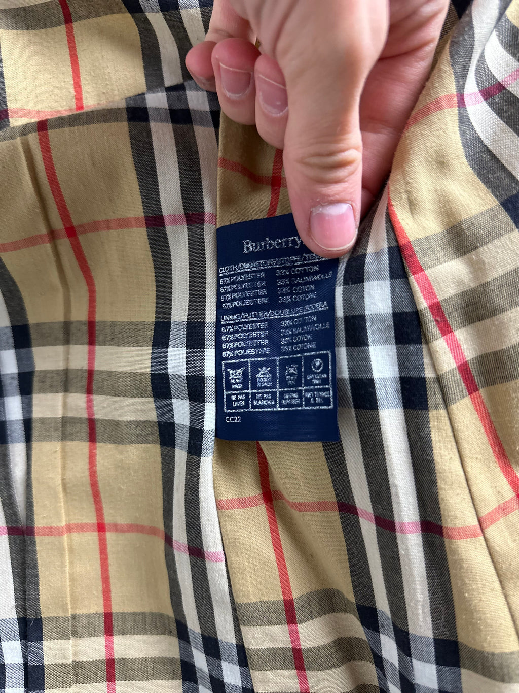 Burberrys Trenchcoat (6/XXS)