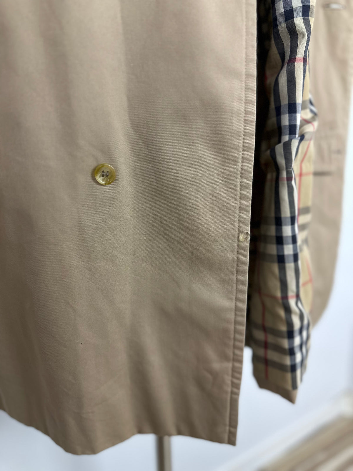 Vintage Burberry Trench Coat Beige Size 48 M
