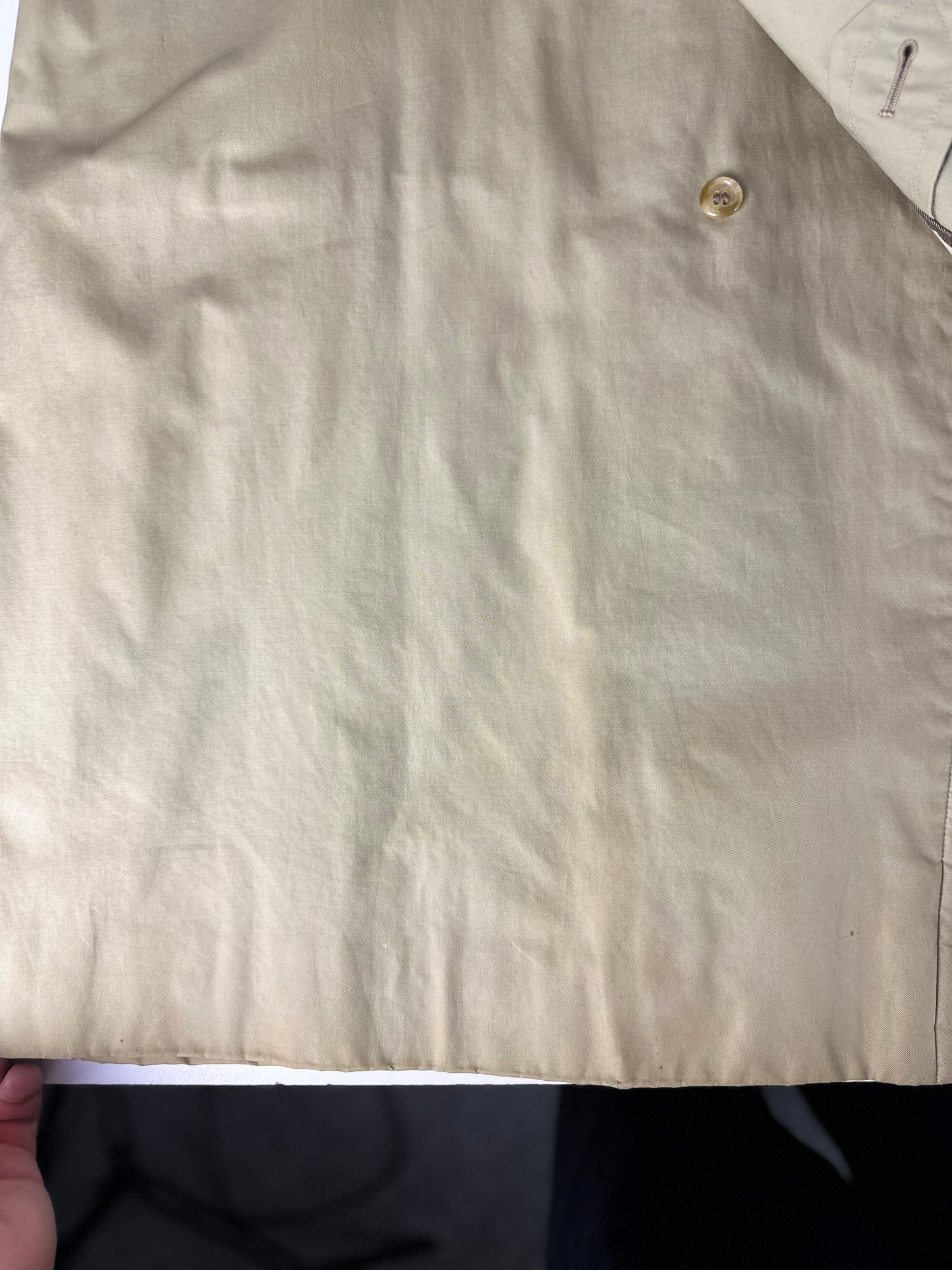 Vintage Burberry Trench Coat Size 54 XL