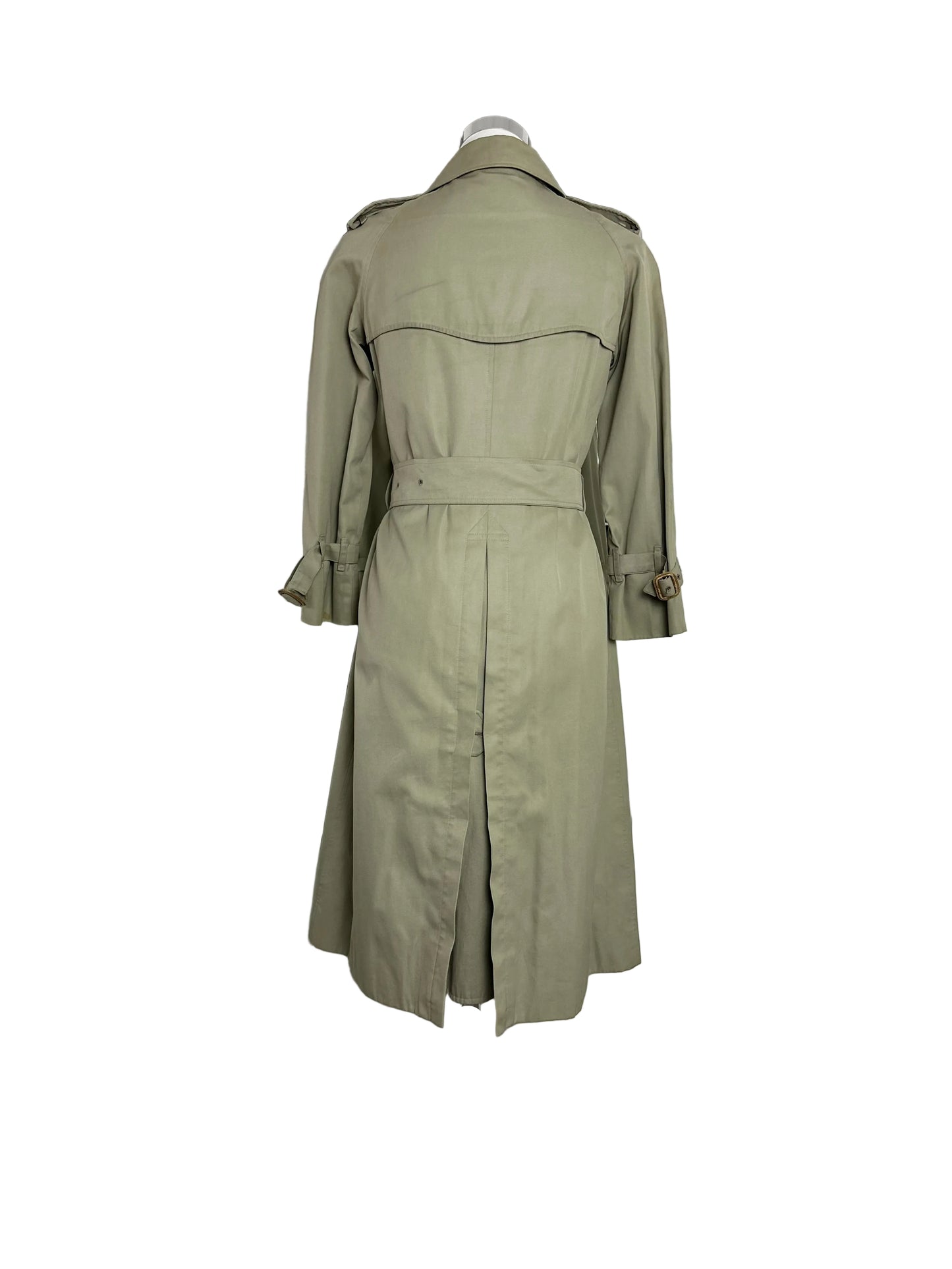 Vintage Burberry Trench Coat Size 6 XXS