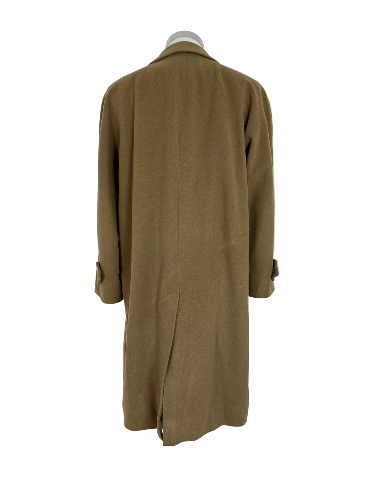 Vintage Burberry Wool Coat Brown Size 48 M
