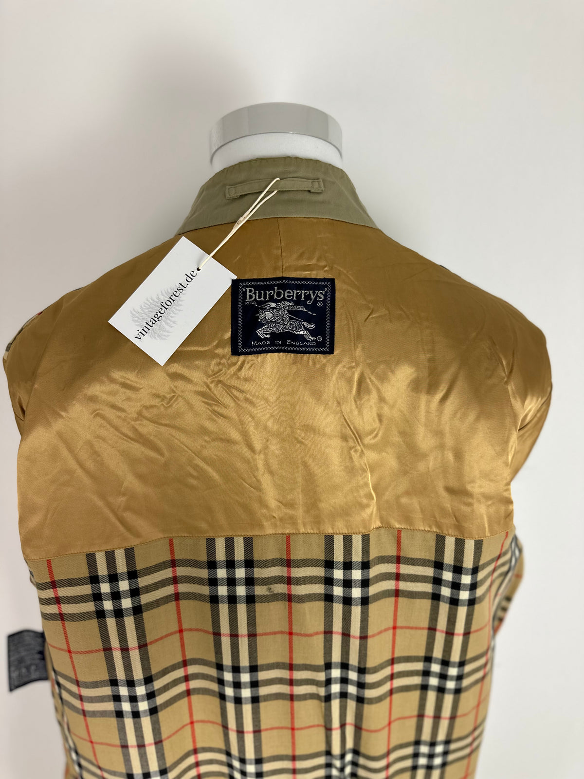 Vintage Burberry Trench Coat Beige Size 52 L