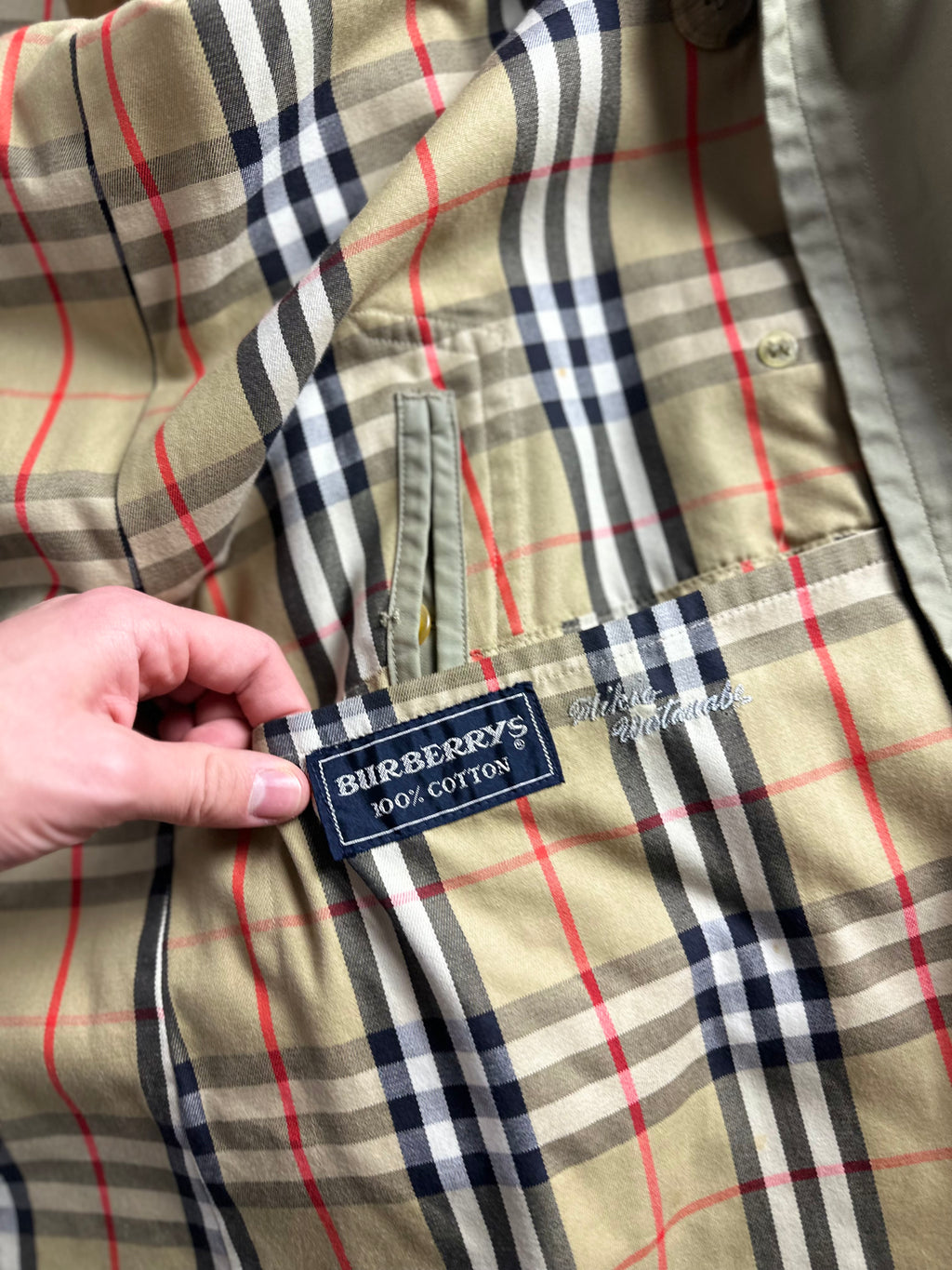 Burberrys Trenchcoat (46/S) including Inlet