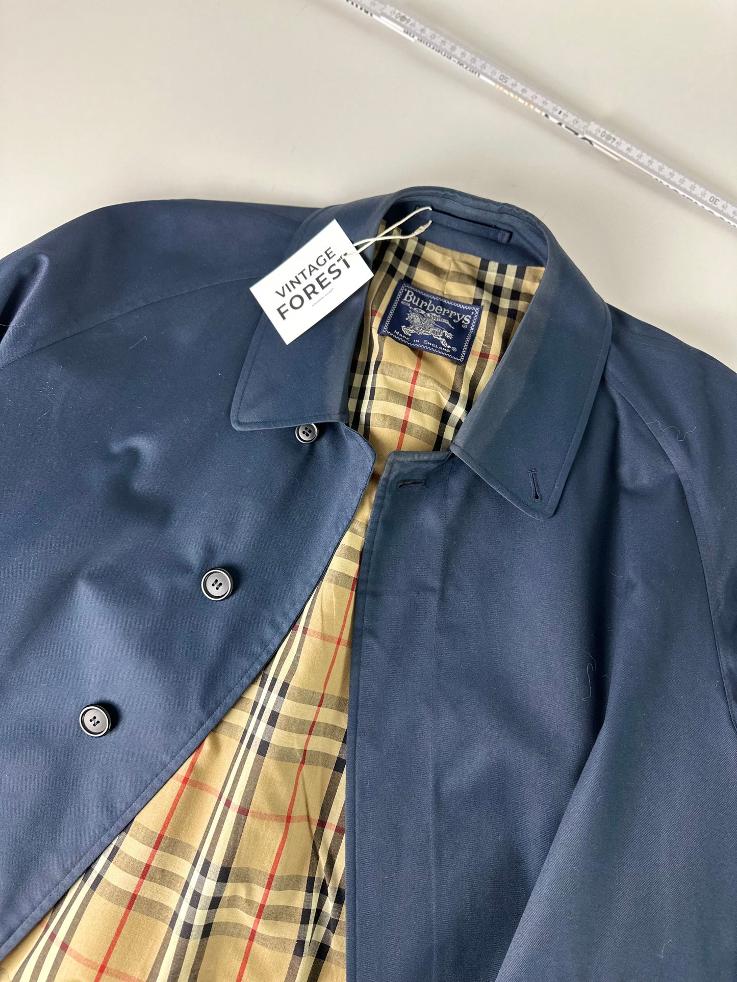 Vintage Burberry Car Coat Size 56 XL
