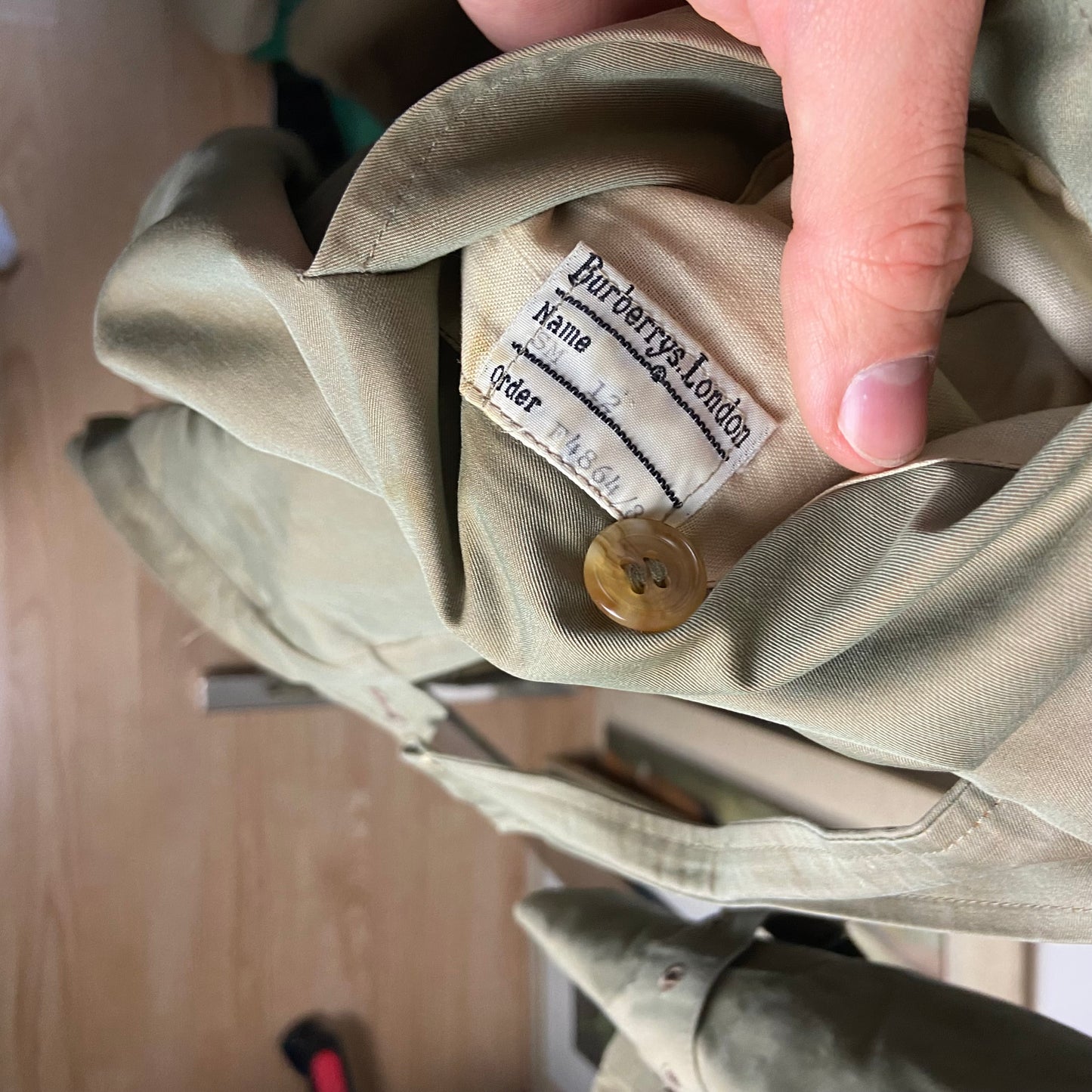 Burberry Trenchcoat Size 10/S
