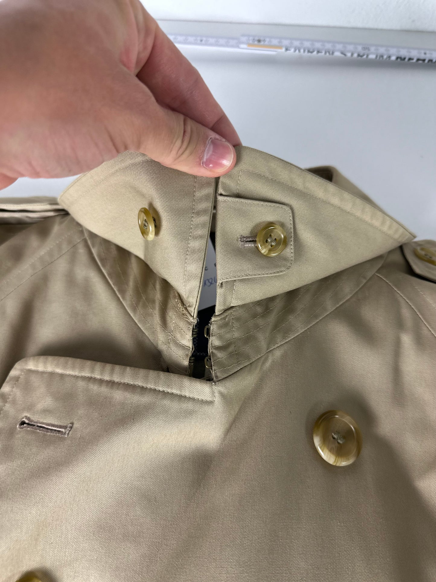 Vintage Burberry Trench Coat Size 52 L