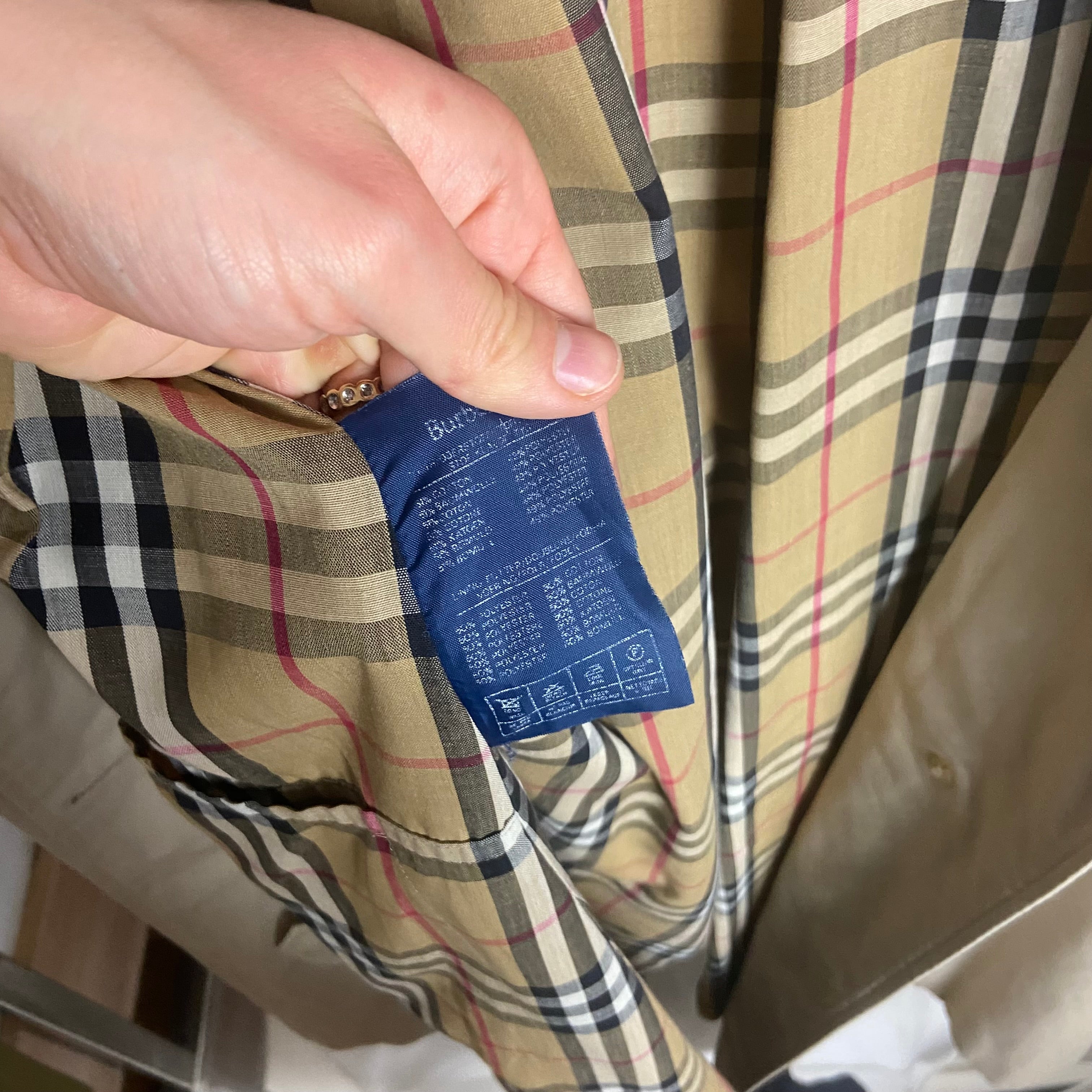 Burberry Trenchcoat Size 10/S