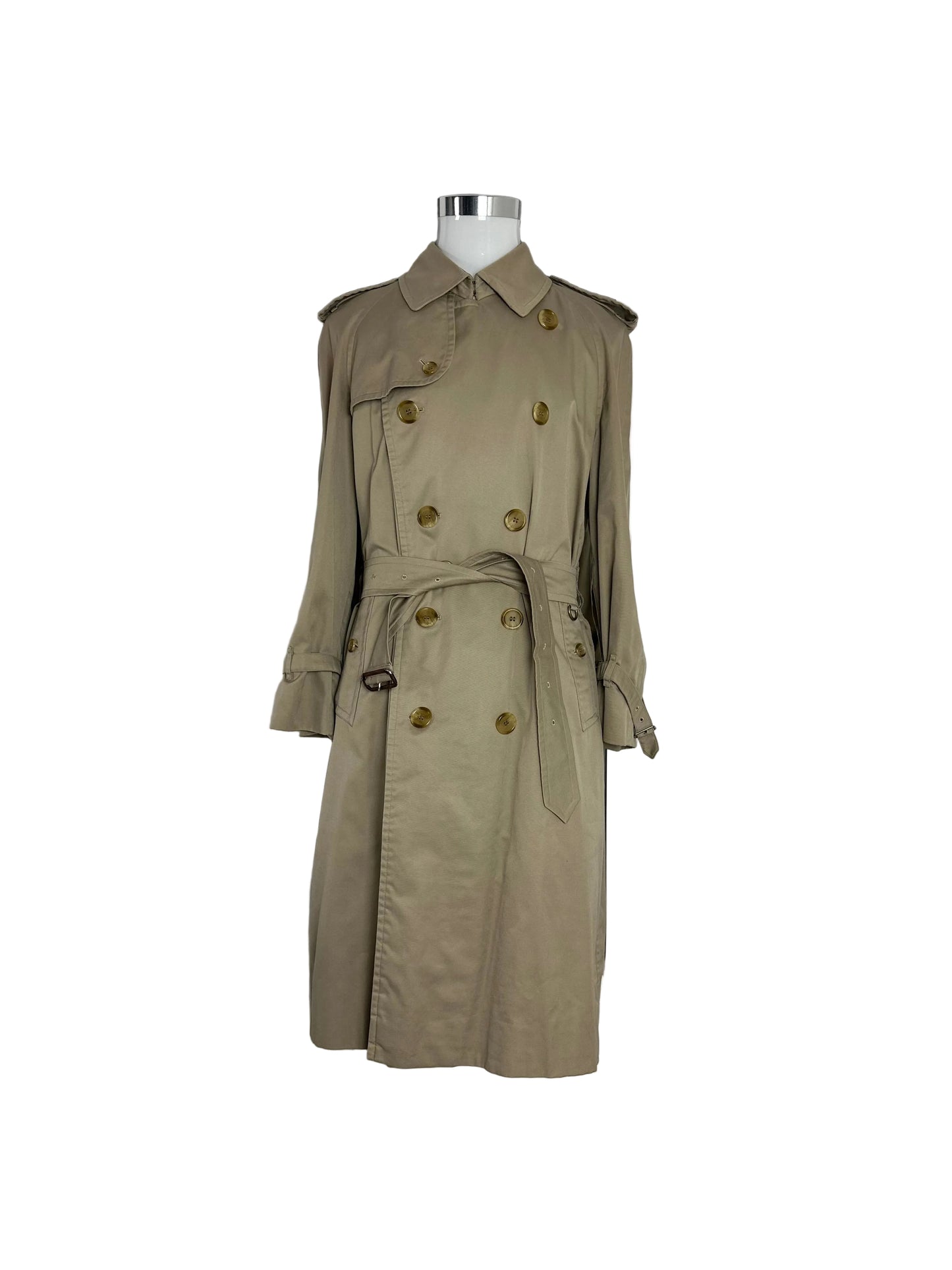 Vintage Burberry Trench Coat Size 48 M