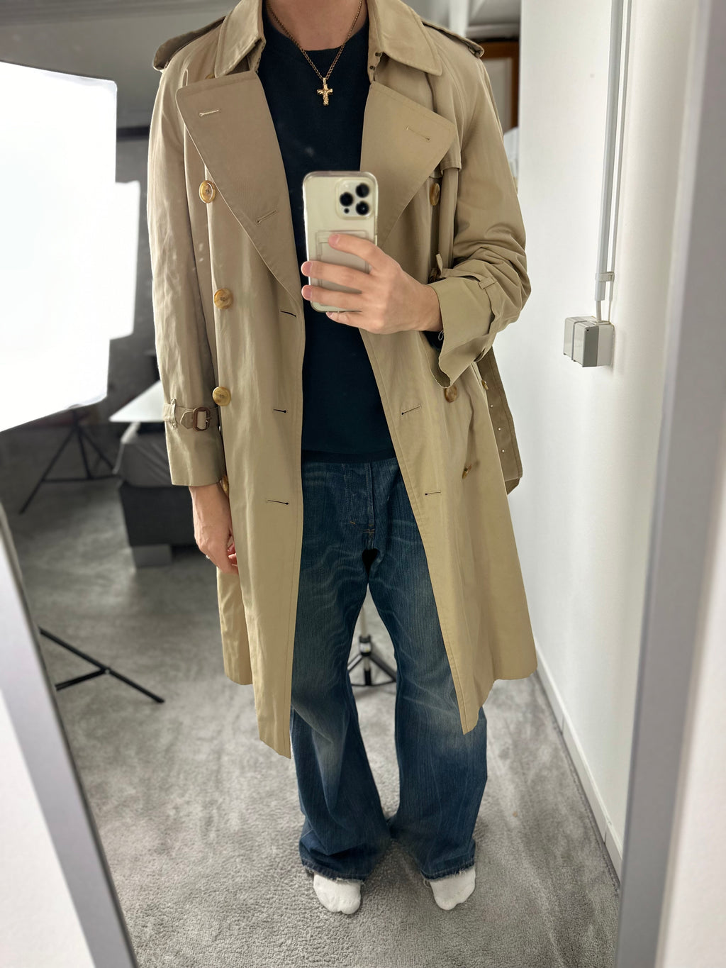 Burberrys Trenchcoat (46/S) including Inlet