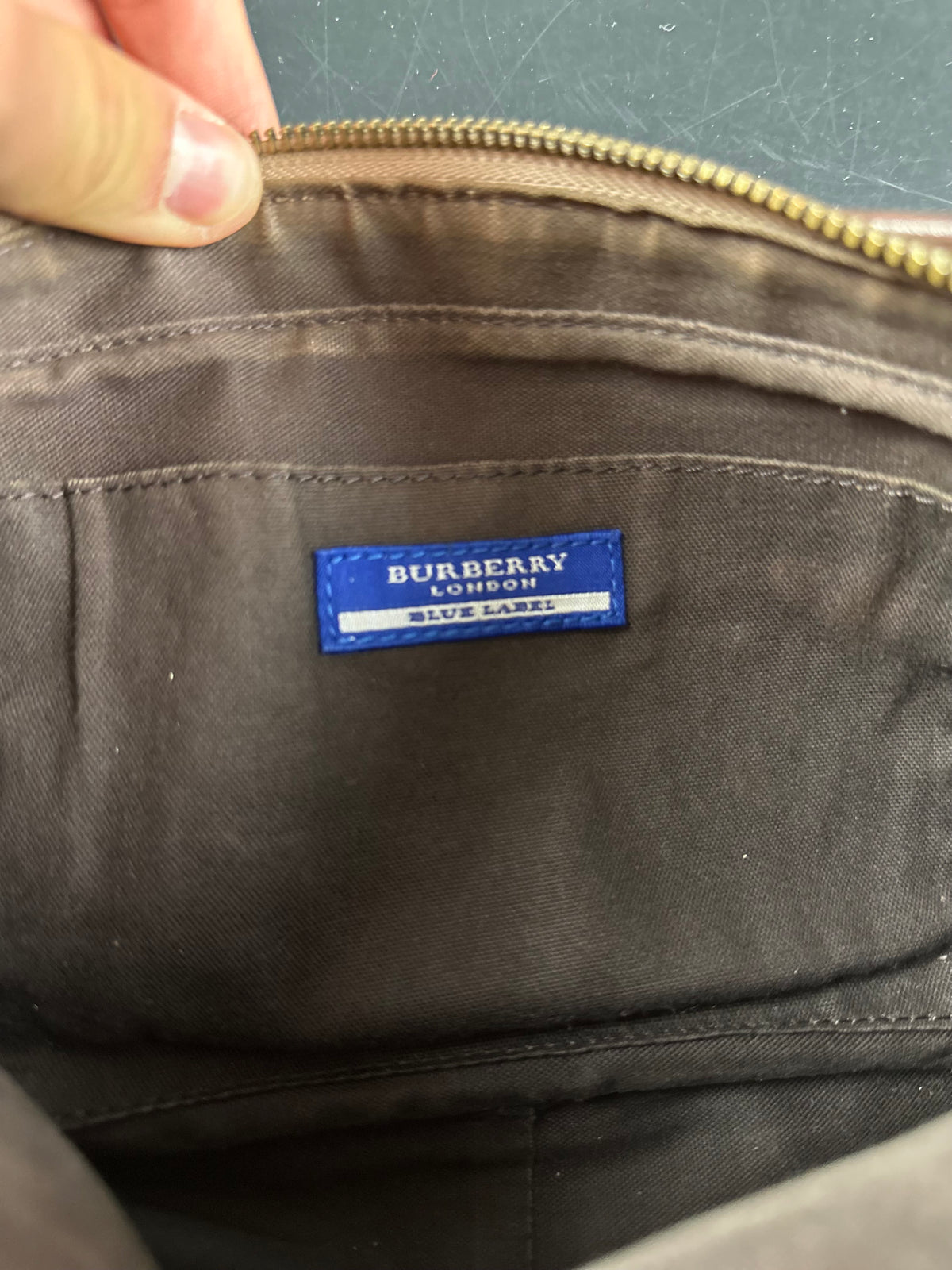 Vintage Burberry Blue Label Nova Check Shoulder Bag
