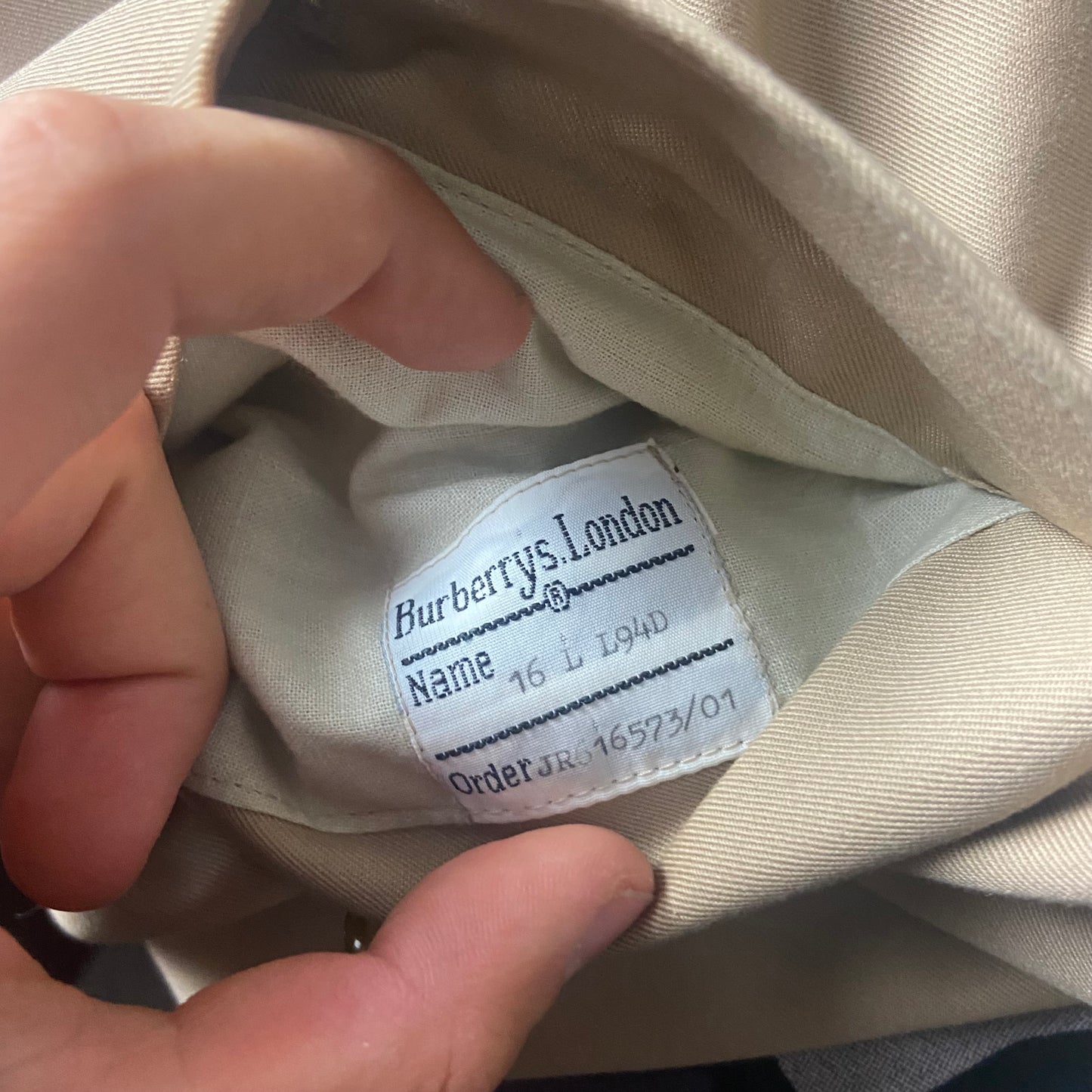 Burberrys Trenchcoat (16/XL)