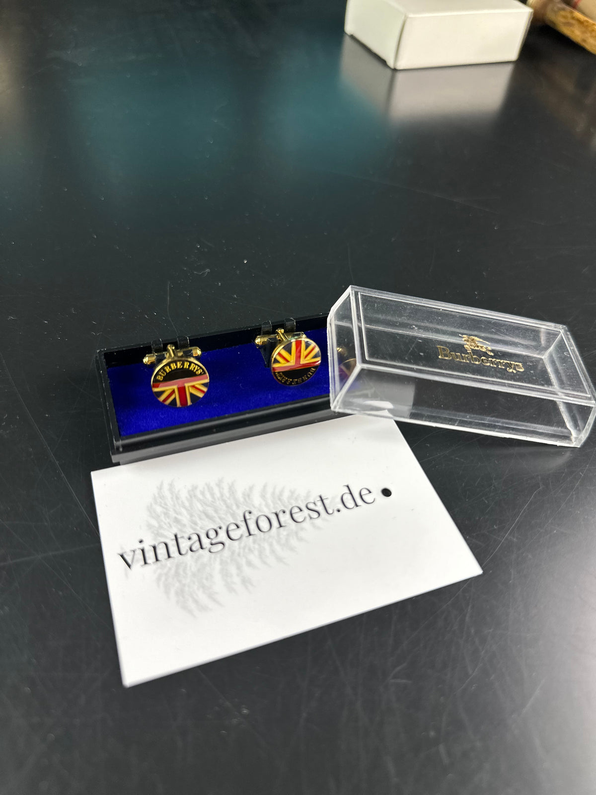 Vintage Burberry British Cufflinks