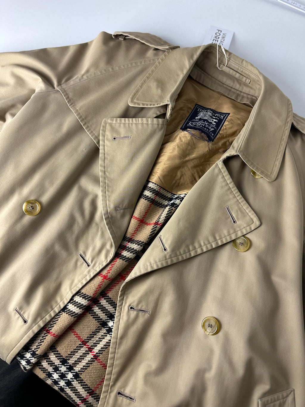 Burberrys Trenchcoat (54/XL) including Inlet