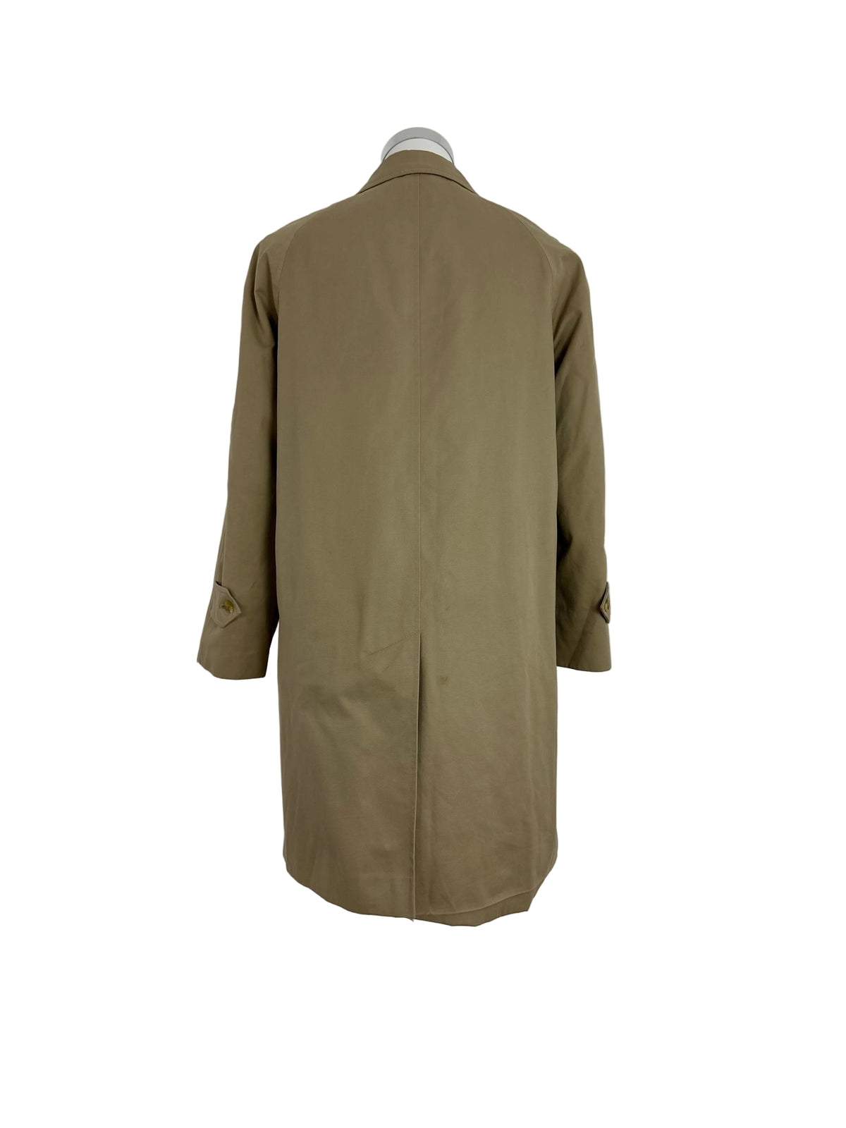 Vintage Burberry Car Coat Beige Size 8 XS