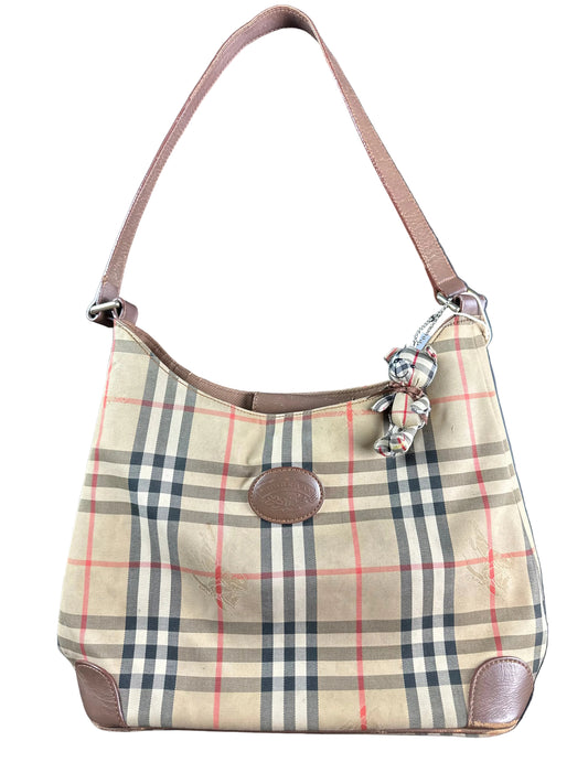 Vintage Burberry Canterbury Haymarket Nova Check Shoulder Bag