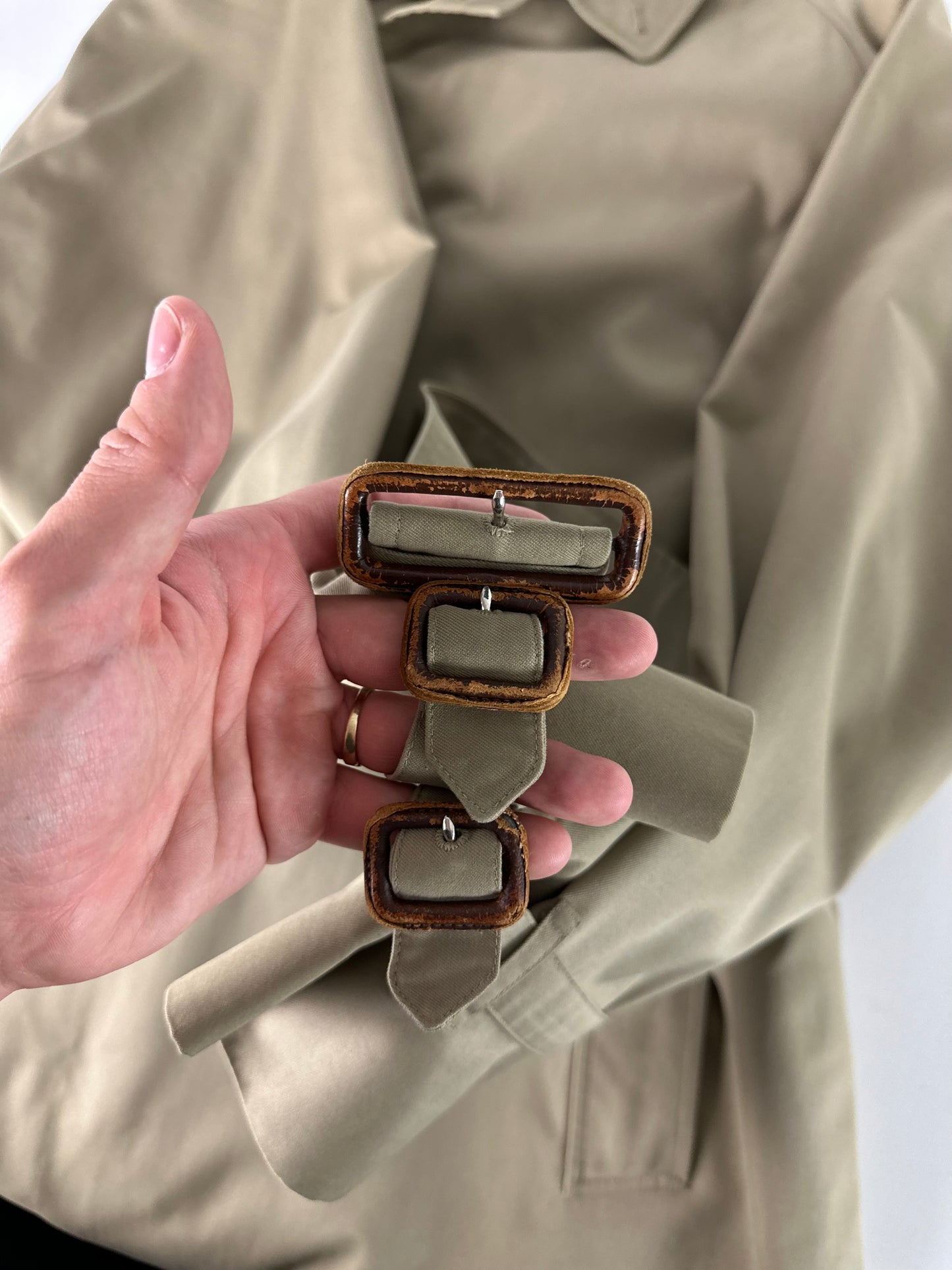 Vintage Burberry Trench Coat Size 60 XXXL