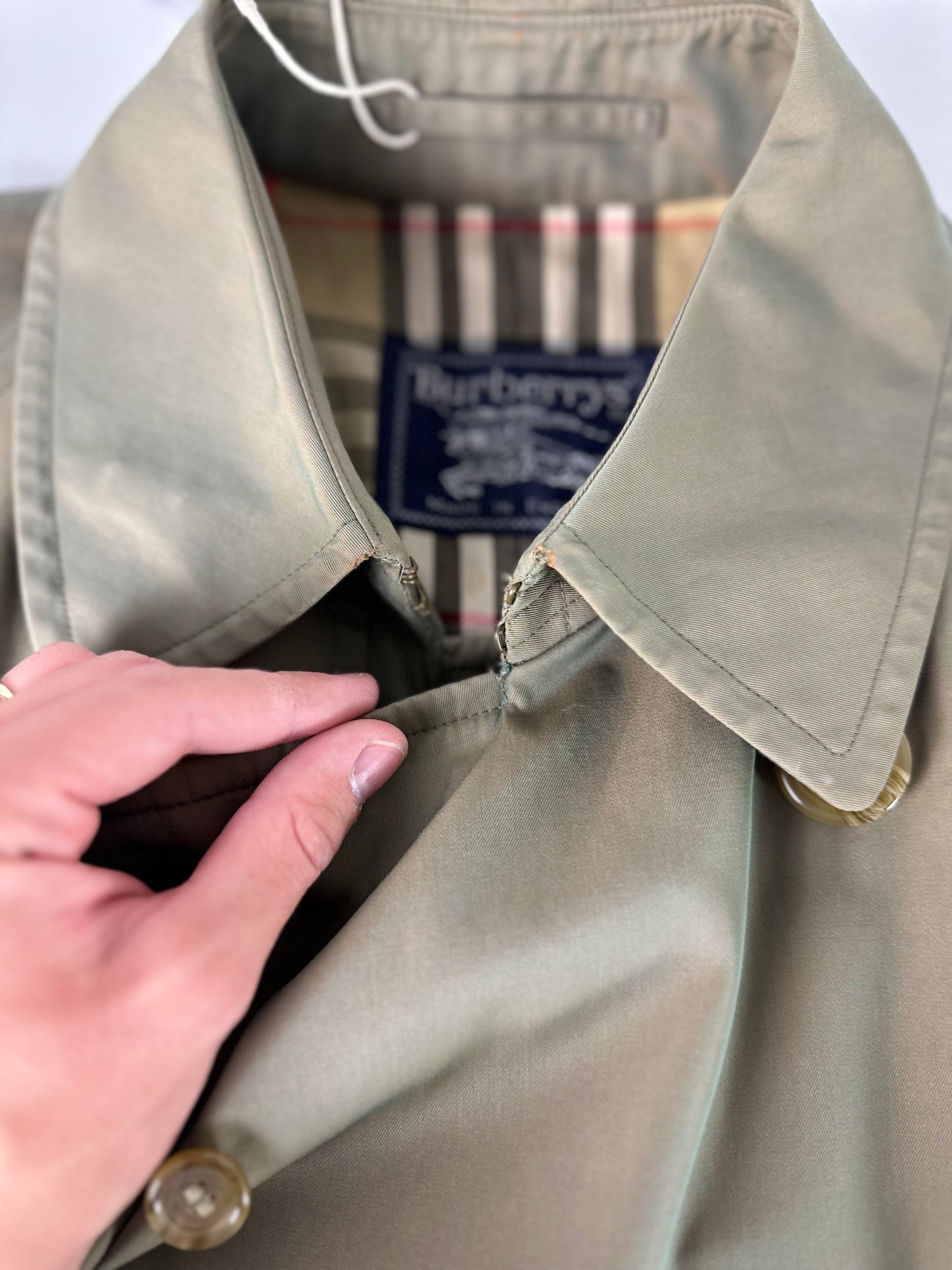Vintage Burberry Trench Coat Size 50 L