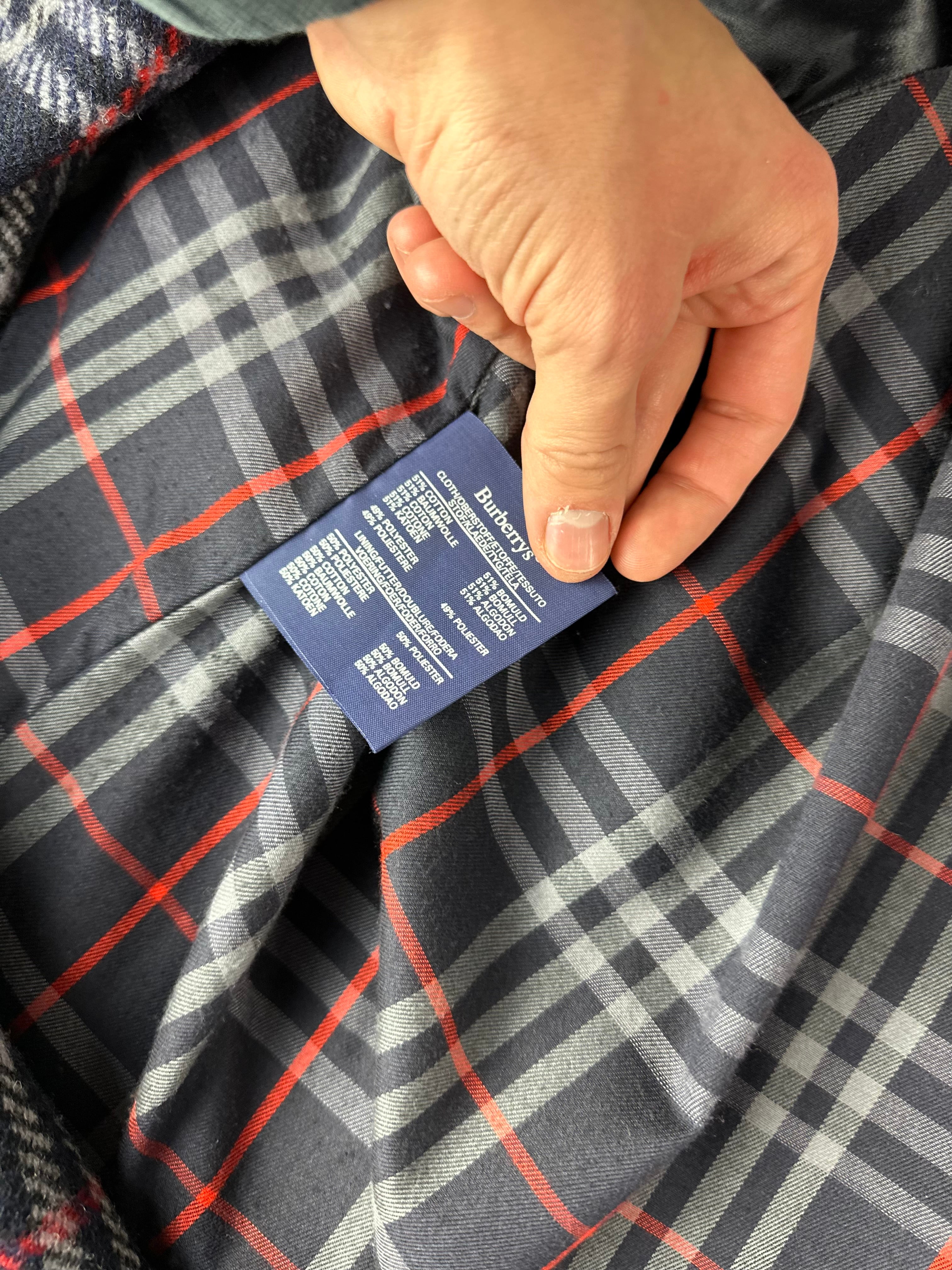 Burberrys Carcoat (58/XXL) including Inlet