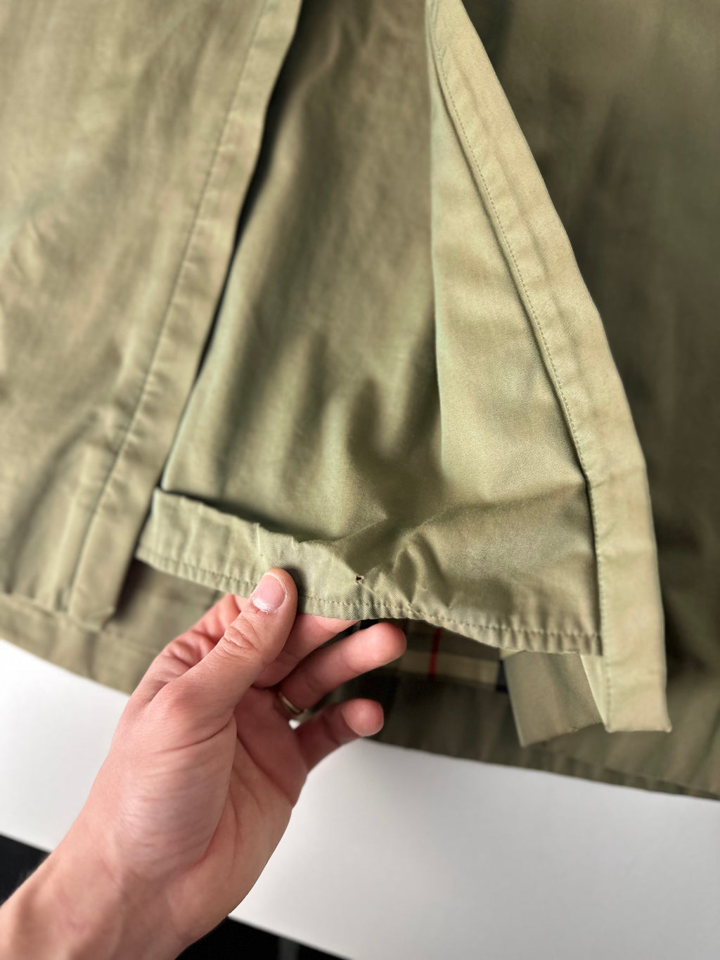 Burberrys Trenchcoat (6/XXS) including Inlet