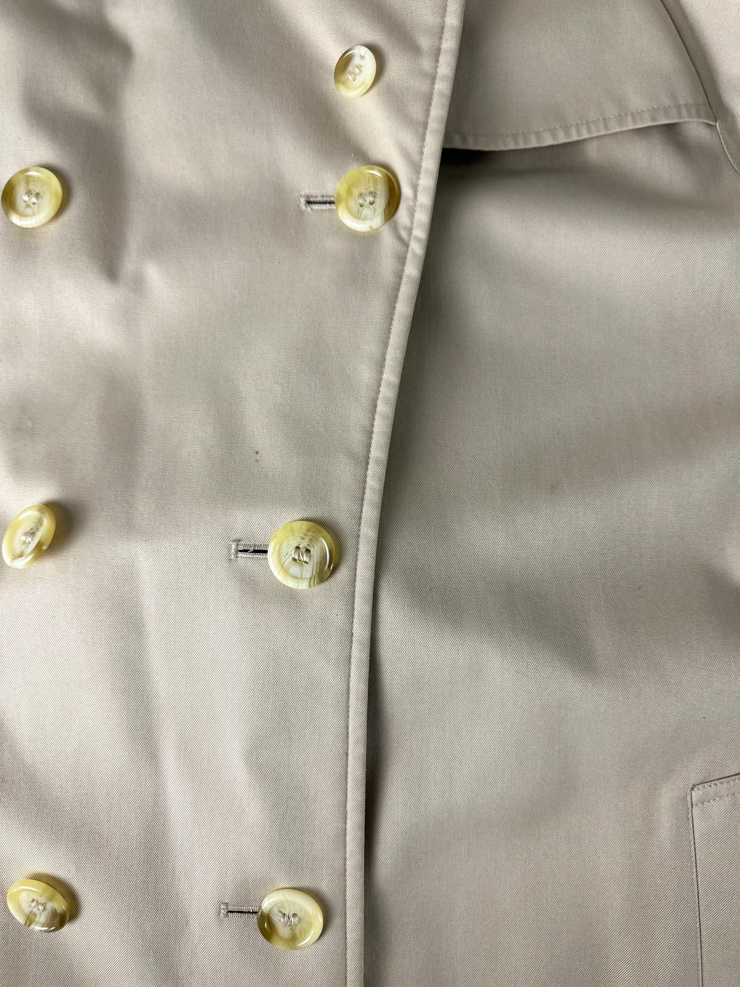 Vintage Burberry Trench Coat Size 16 XL