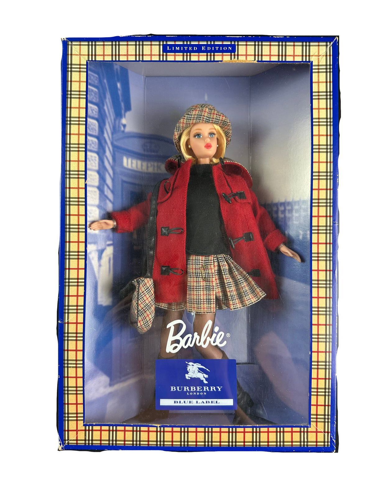 Vintage Burberry Blue Label Barbie Doll
