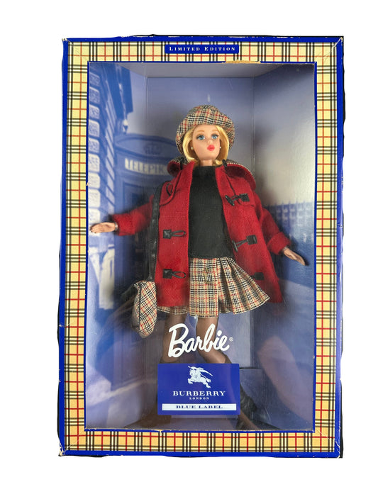 Vintage Burberry Blue Label Barbie Doll
