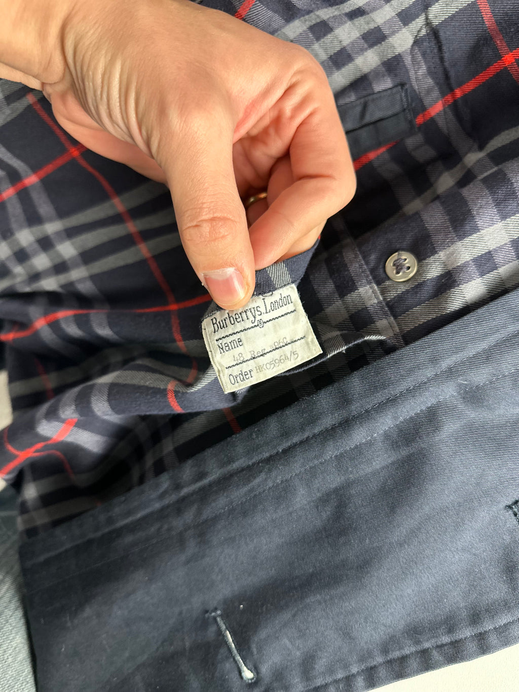 Burberrys Trenchcoat (48/M) including Inlet