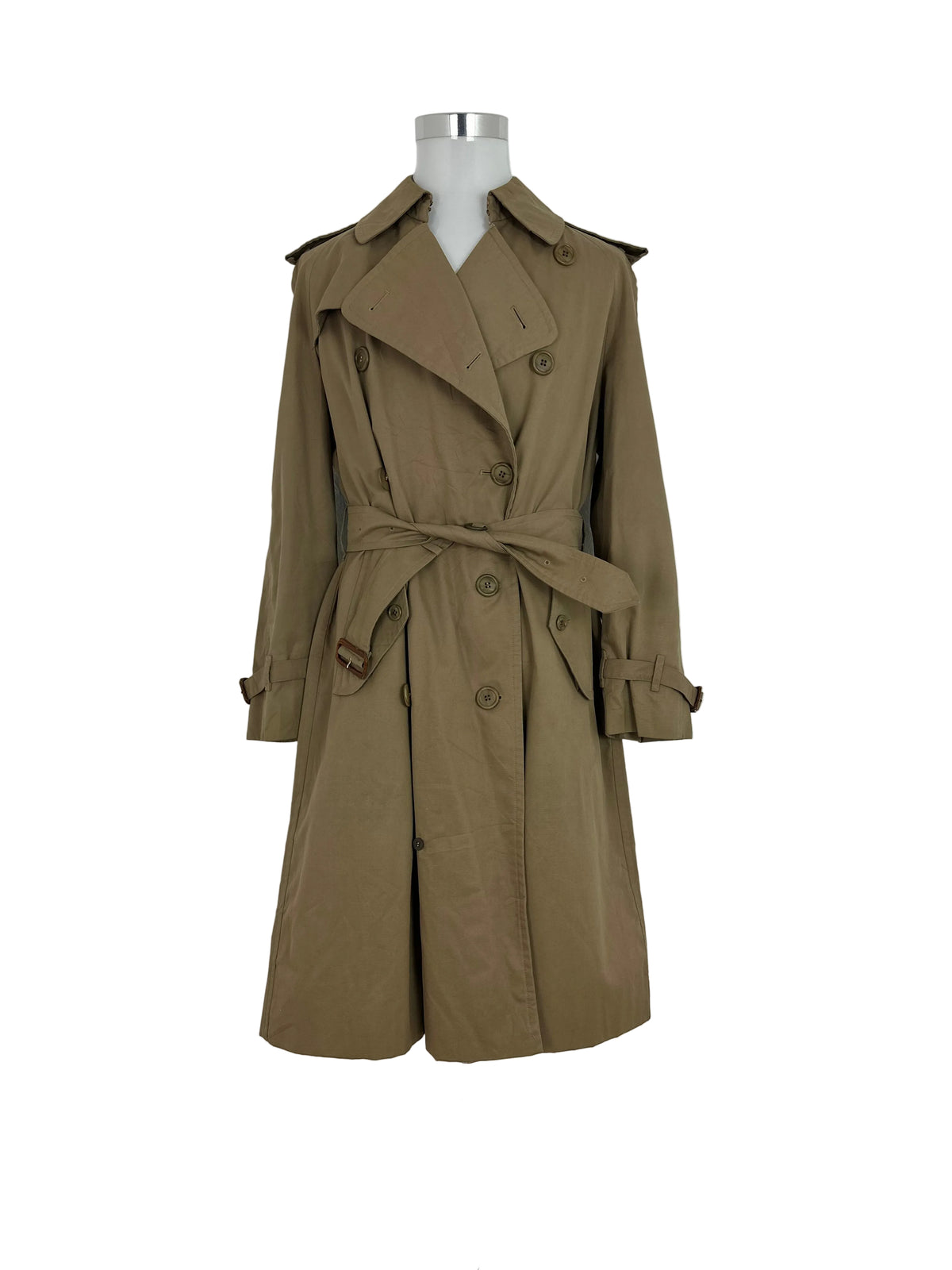 Vintage Burberry Trench Coat Beige Size 50 L