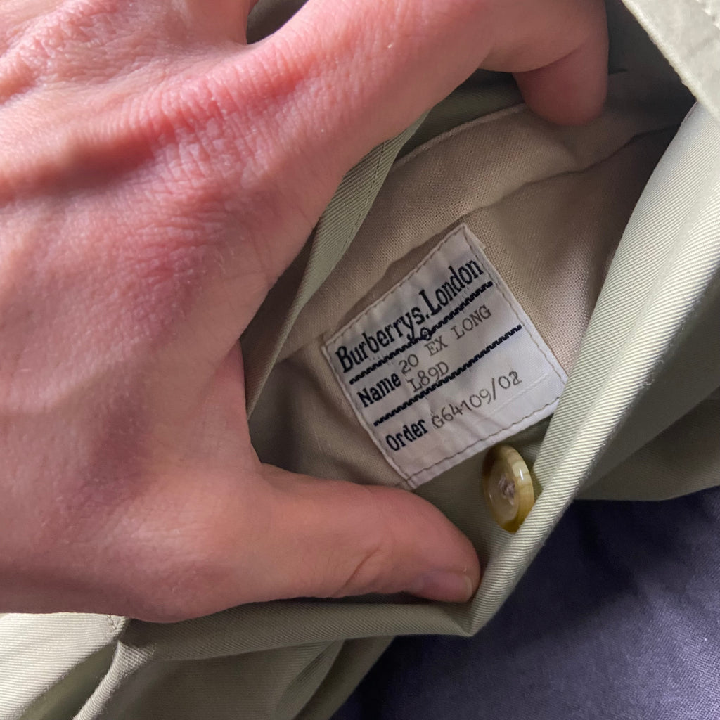 Burberry Trenchcoat Size 14/L
