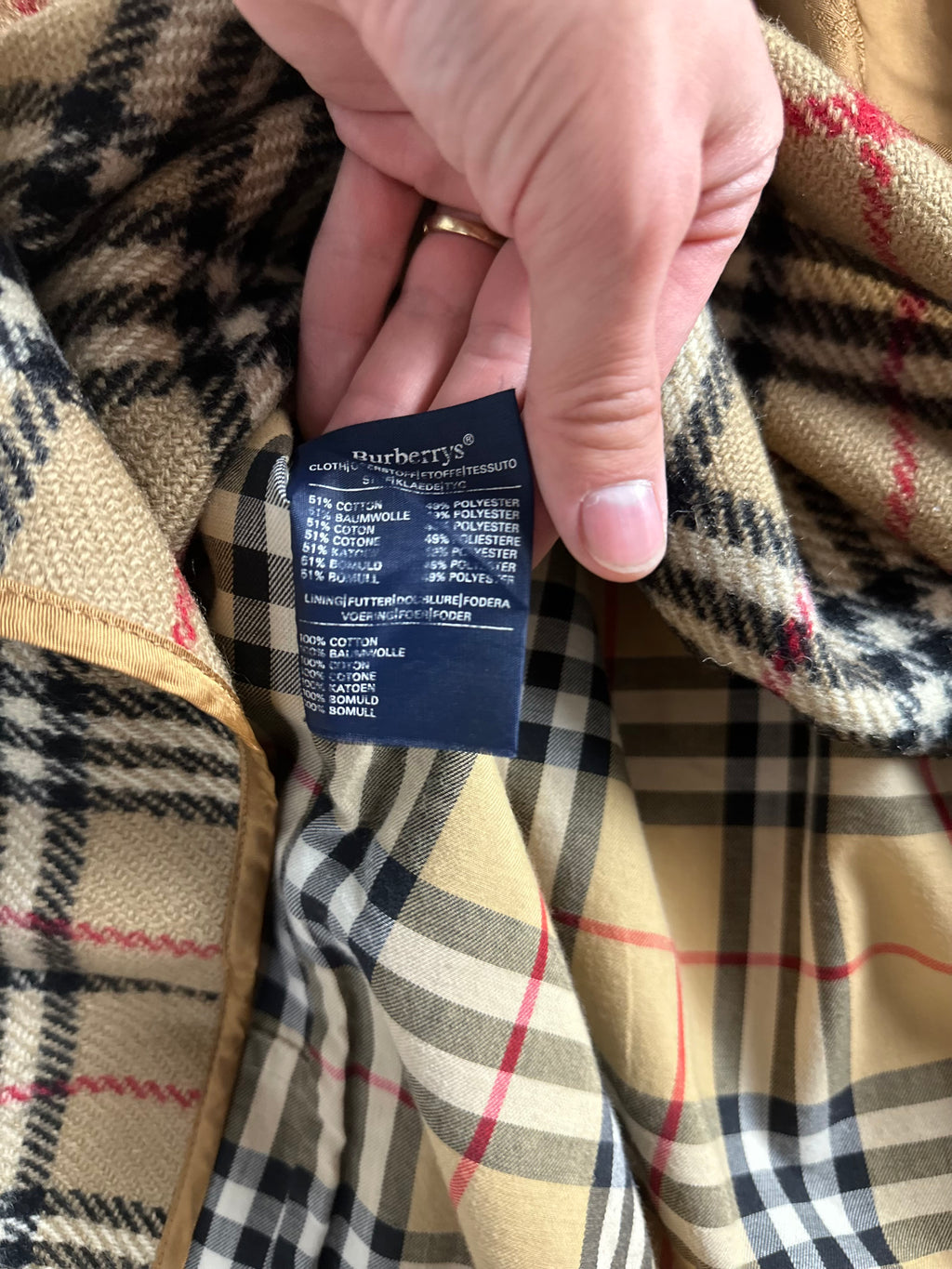 Burberrys Carcoat (52/L) including Inlet